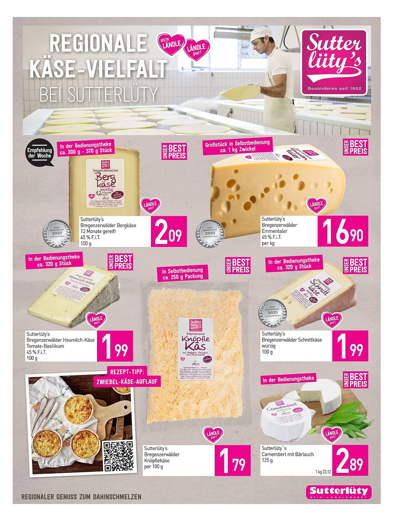 Sutterlüty Flugblatt