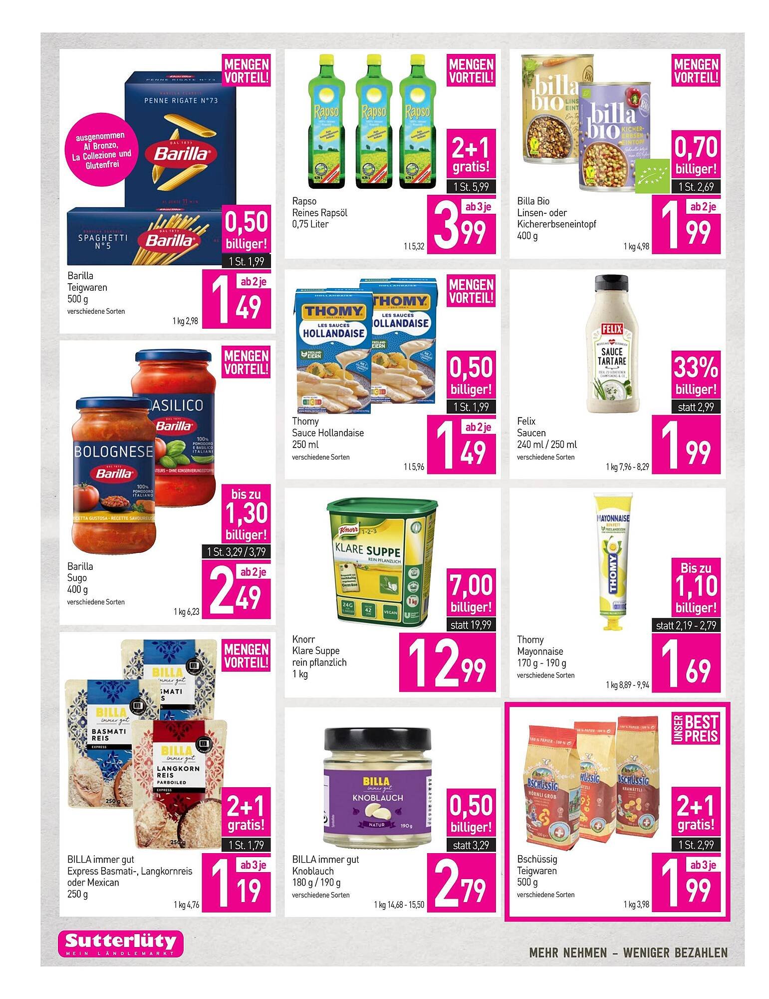 Sutterlüty Flugblatt