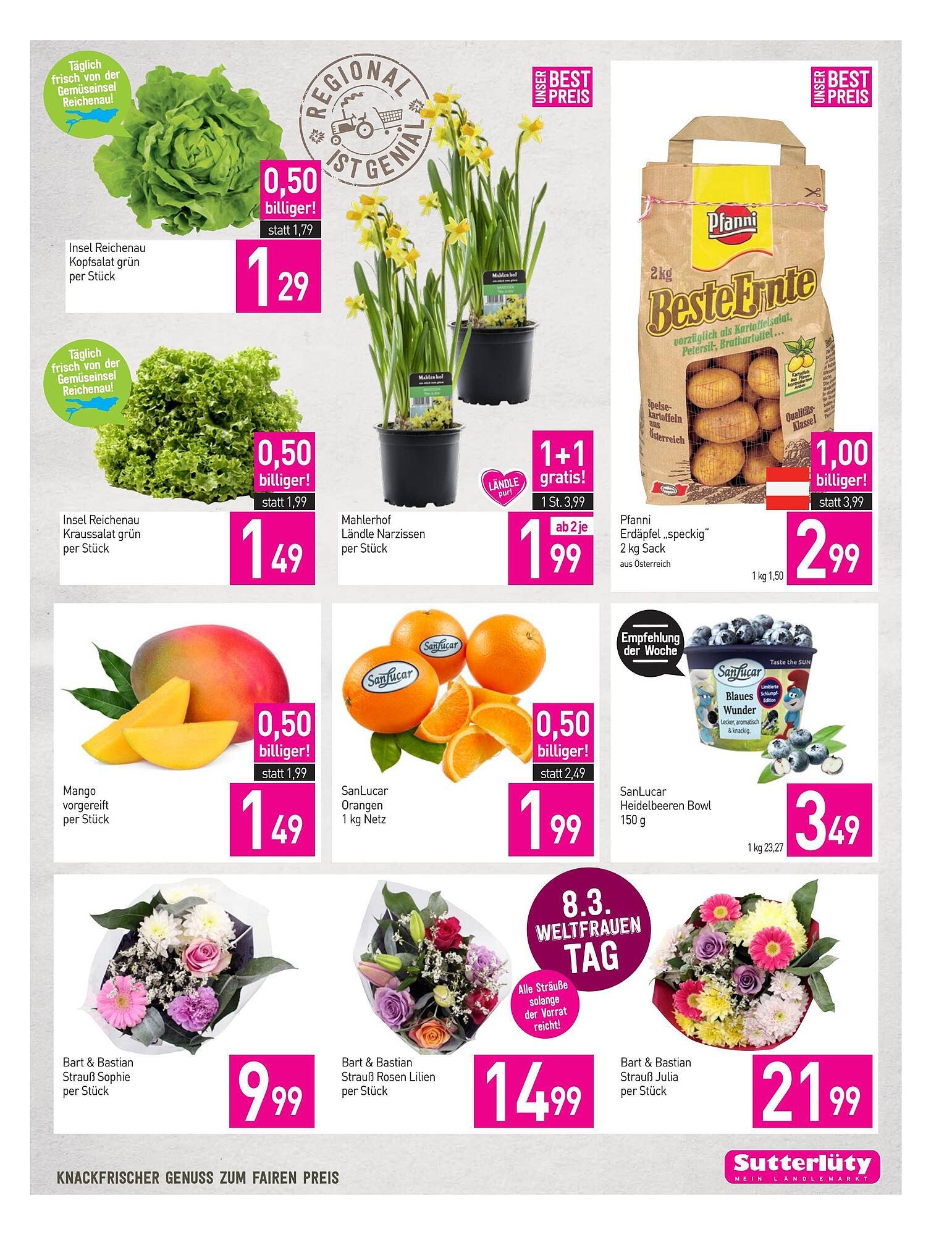 Sutterlüty Flugblatt