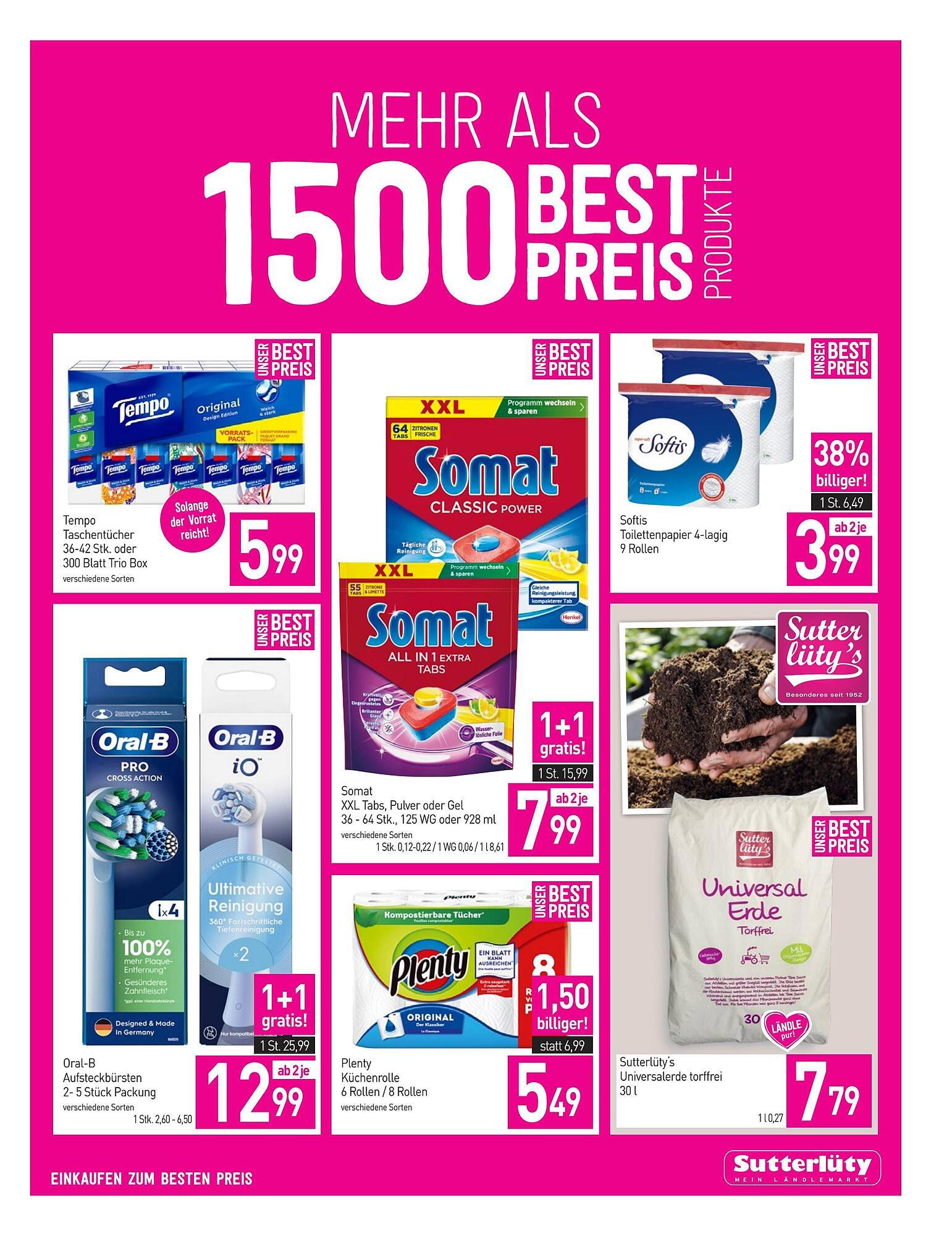 Sutterlüty Flugblatt