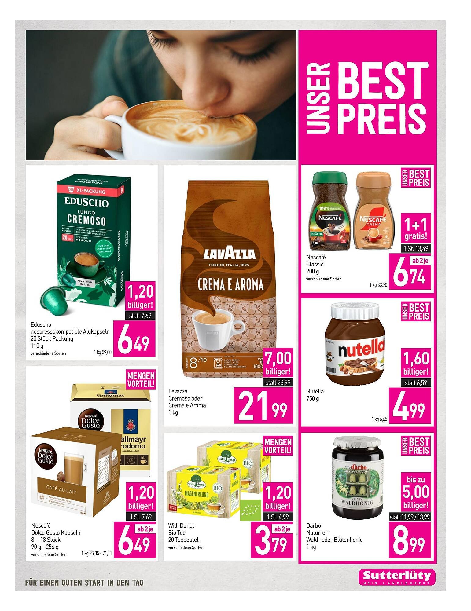 Sutterlüty Flugblatt