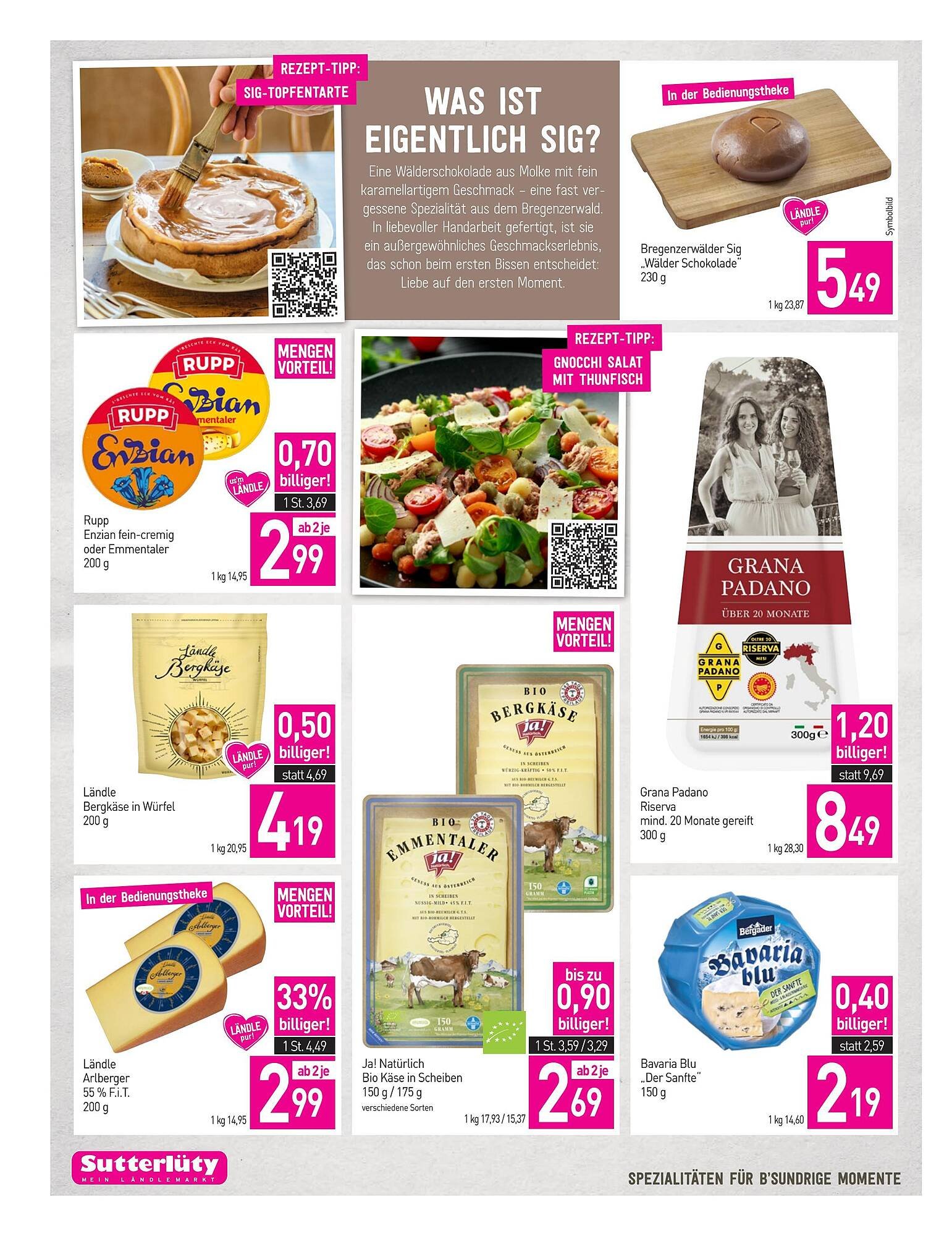 Sutterlüty Flugblatt