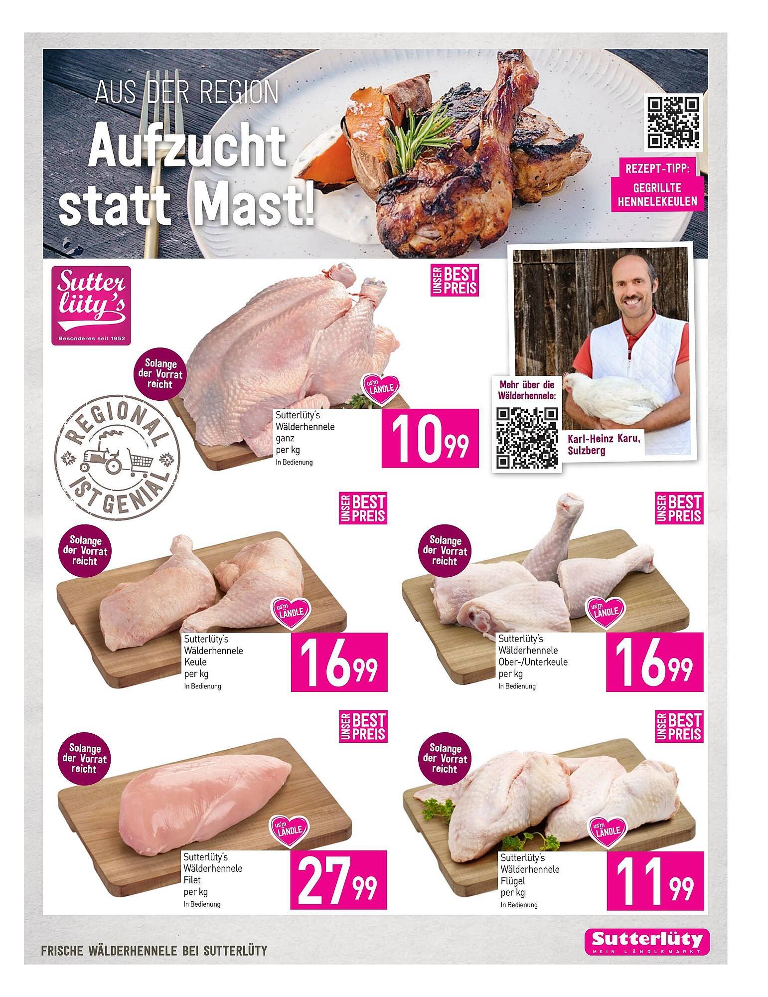 Sutterlüty Flugblatt