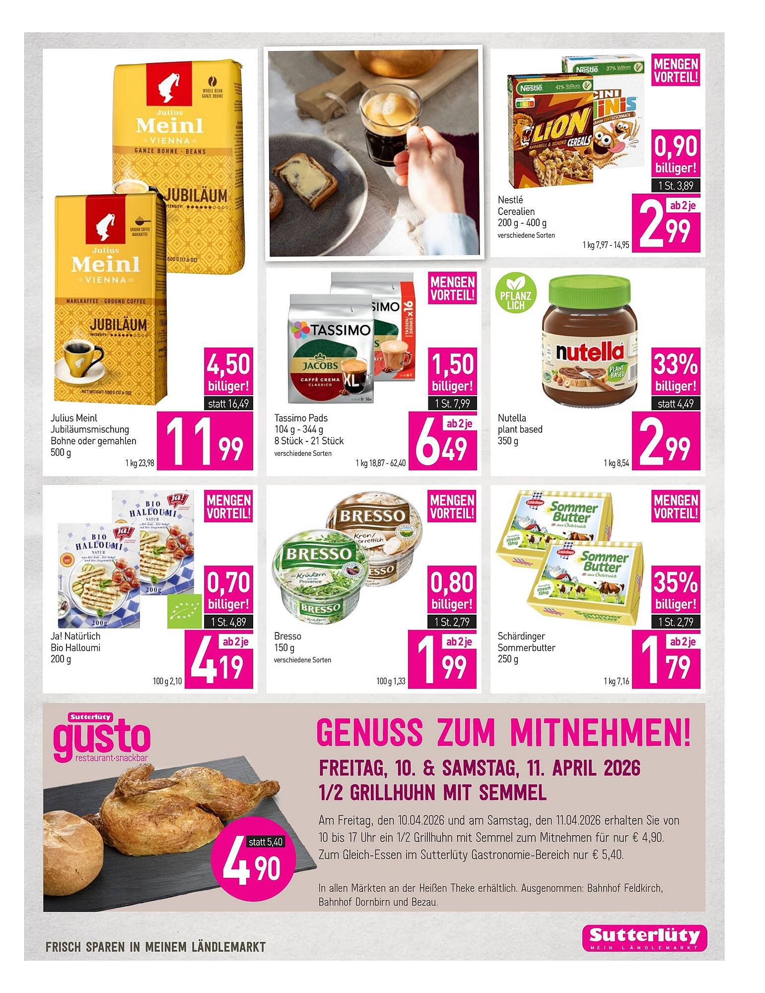 Sutterlüty Flugblatt