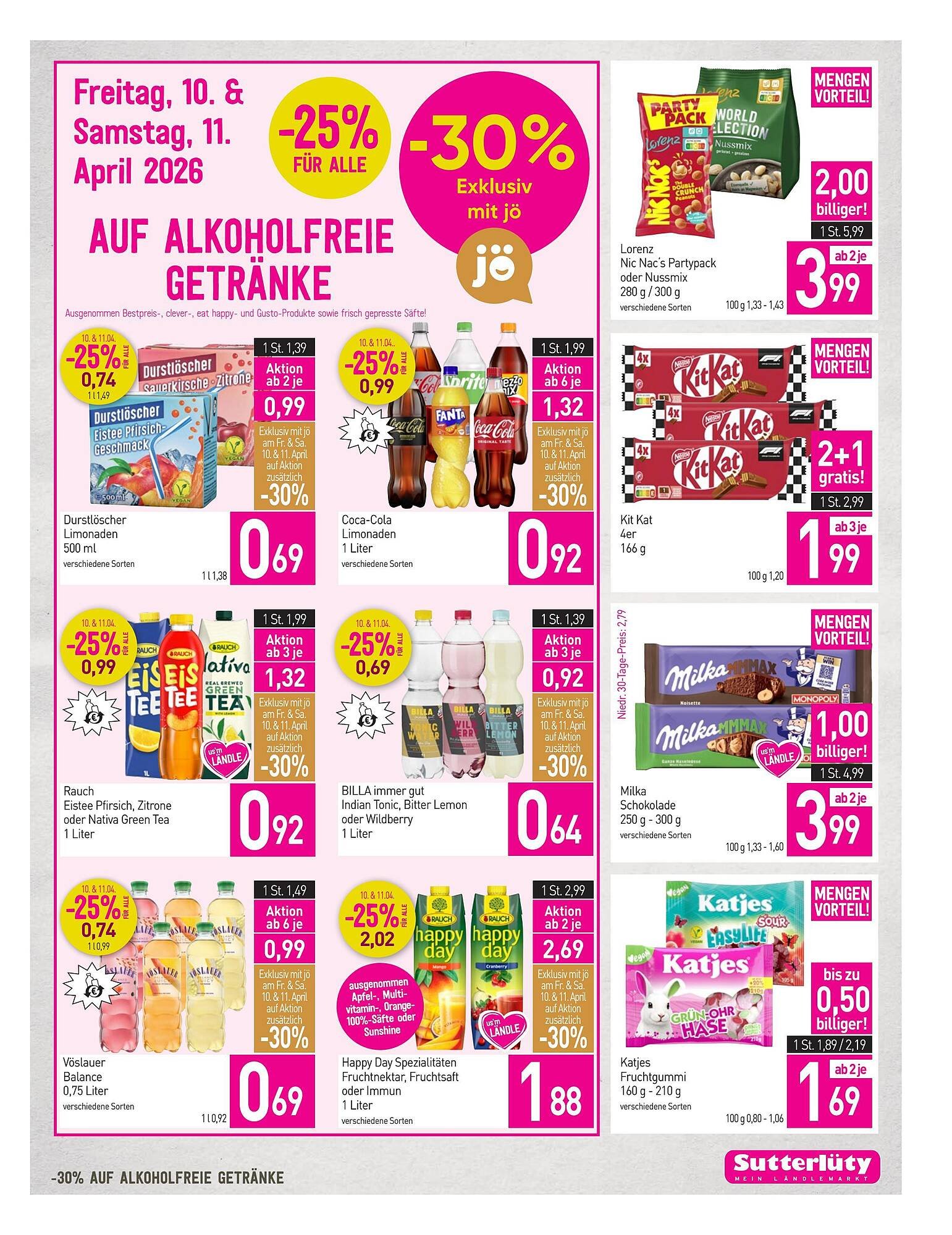 Sutterlüty Flugblatt