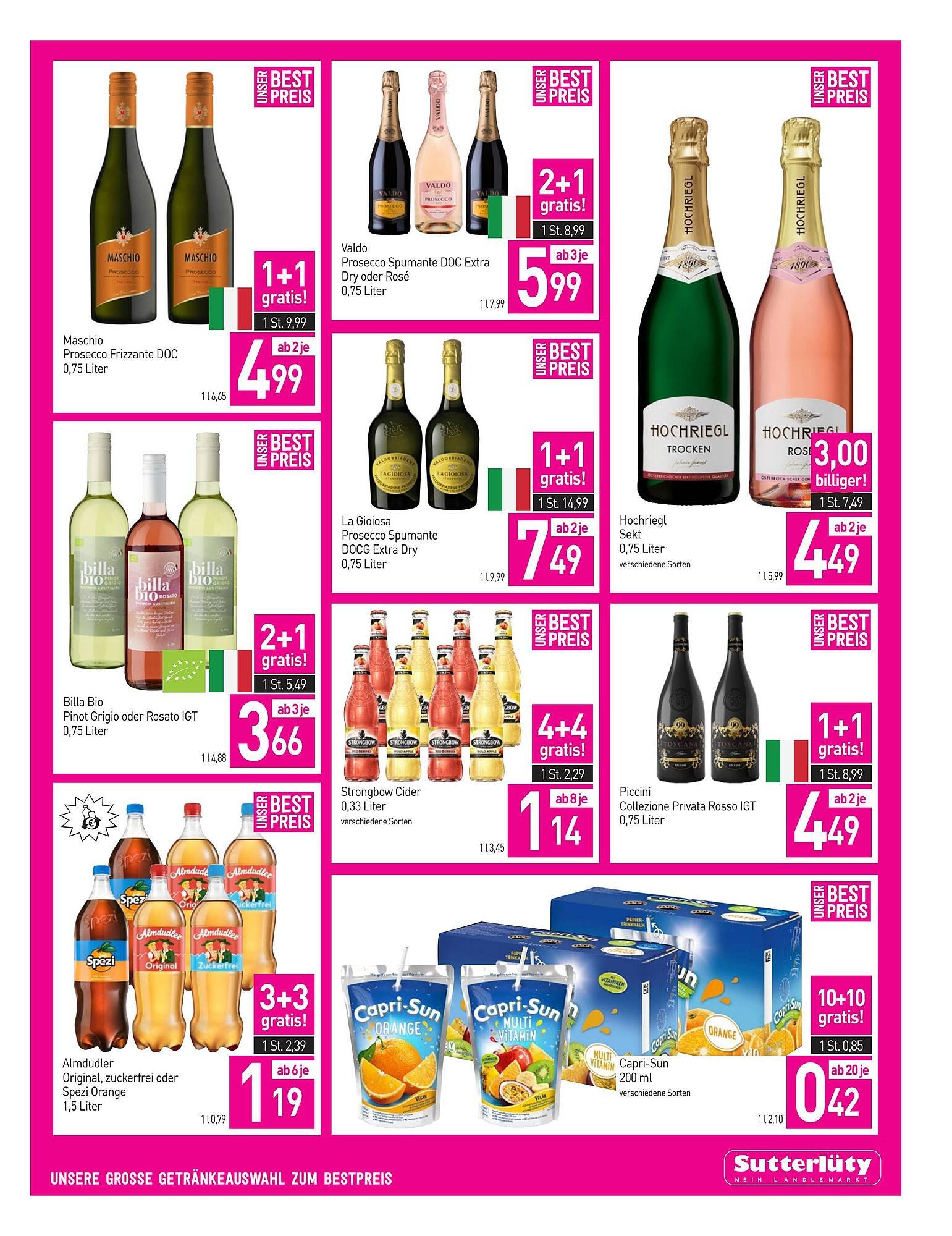 Sutterlüty Flugblatt