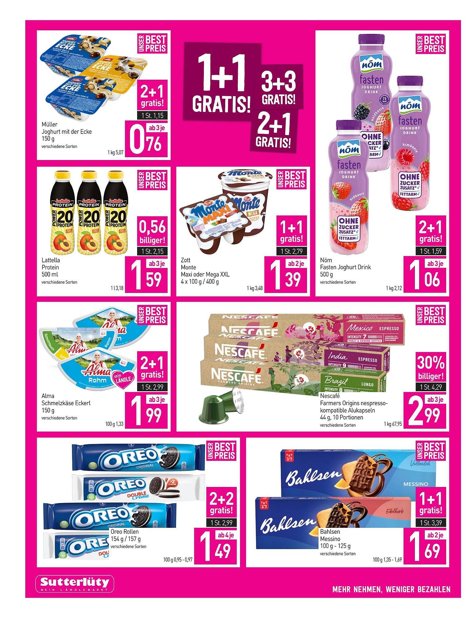 Sutterlüty Flugblatt