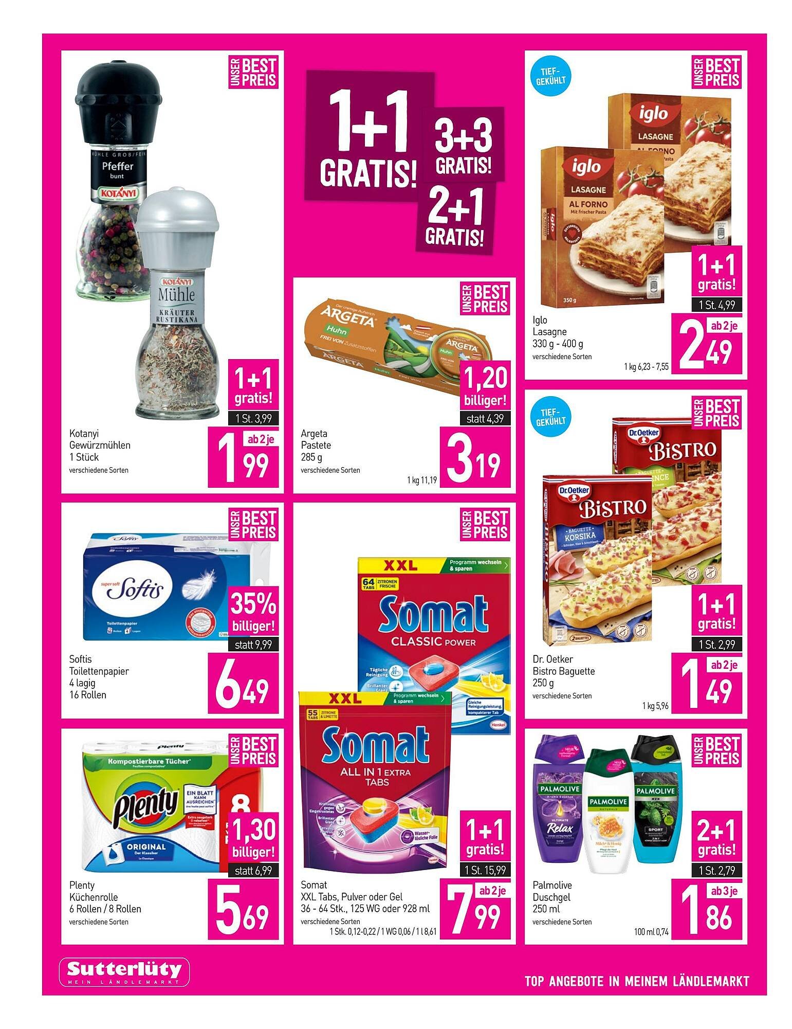 Sutterlüty Flugblatt