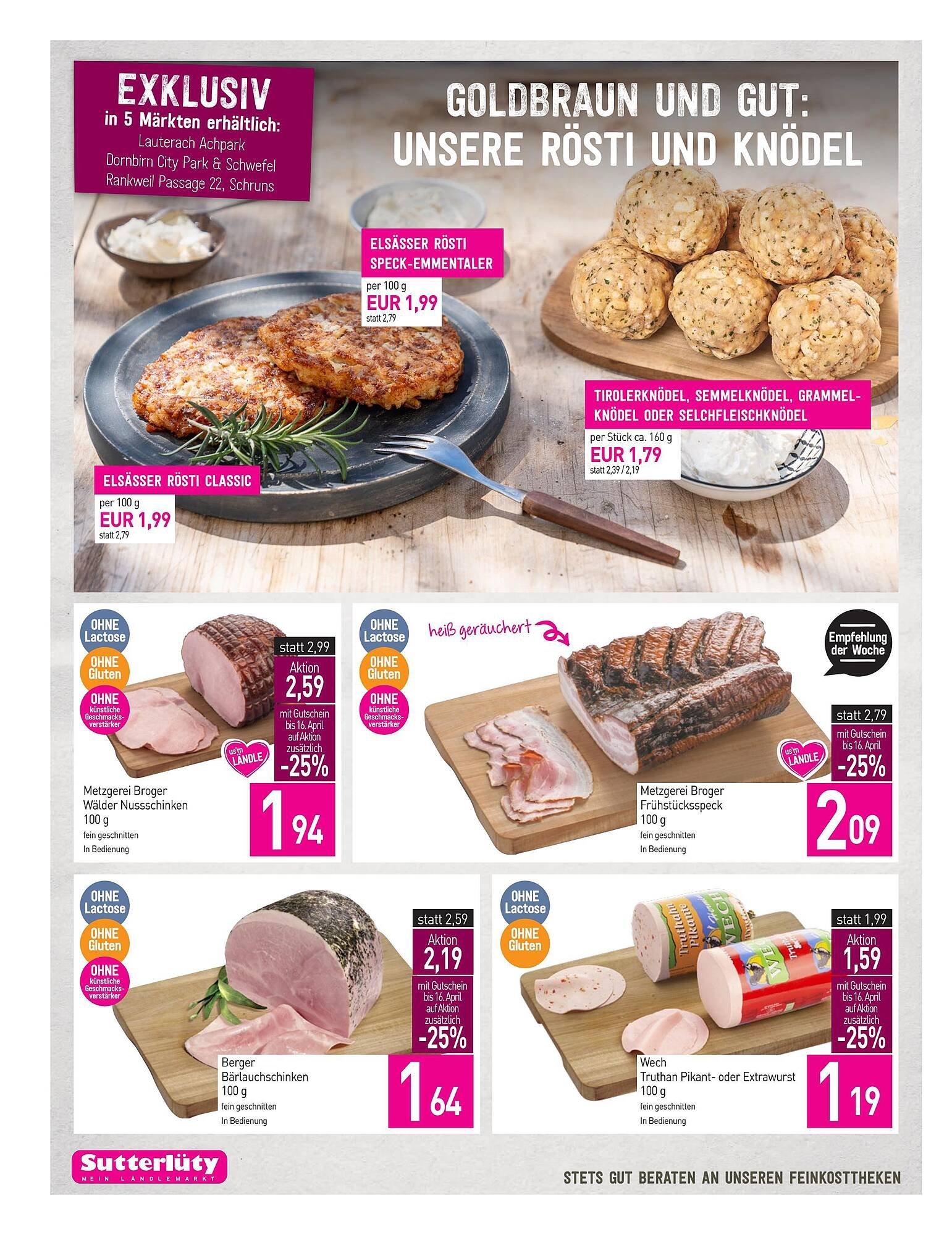 Sutterlüty Flugblatt