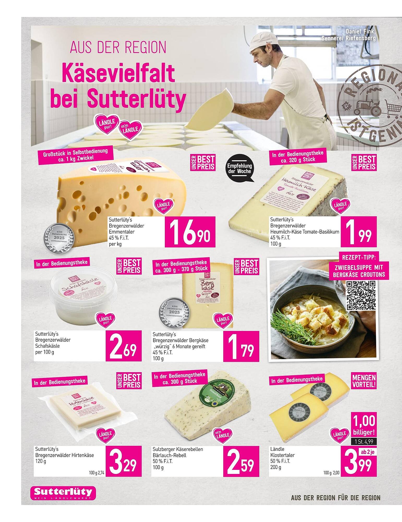 Sutterlüty Flugblatt