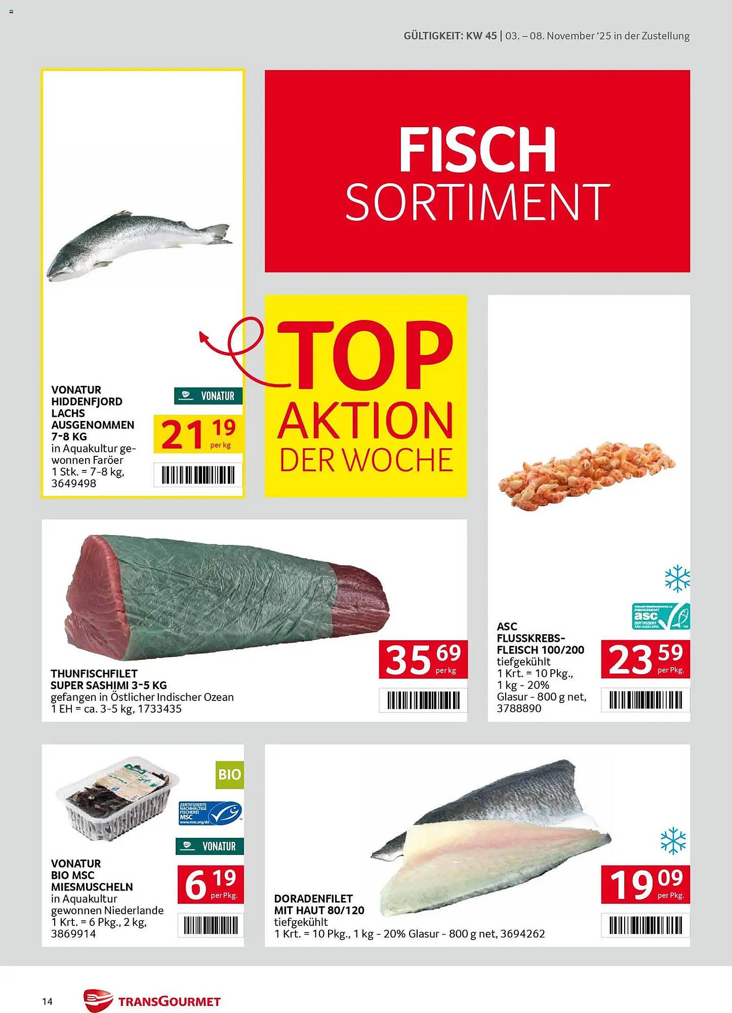 Transgourmet Flugblatt