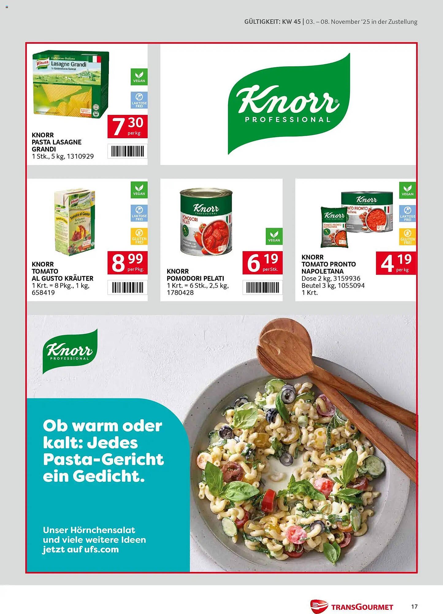 Transgourmet Flugblatt