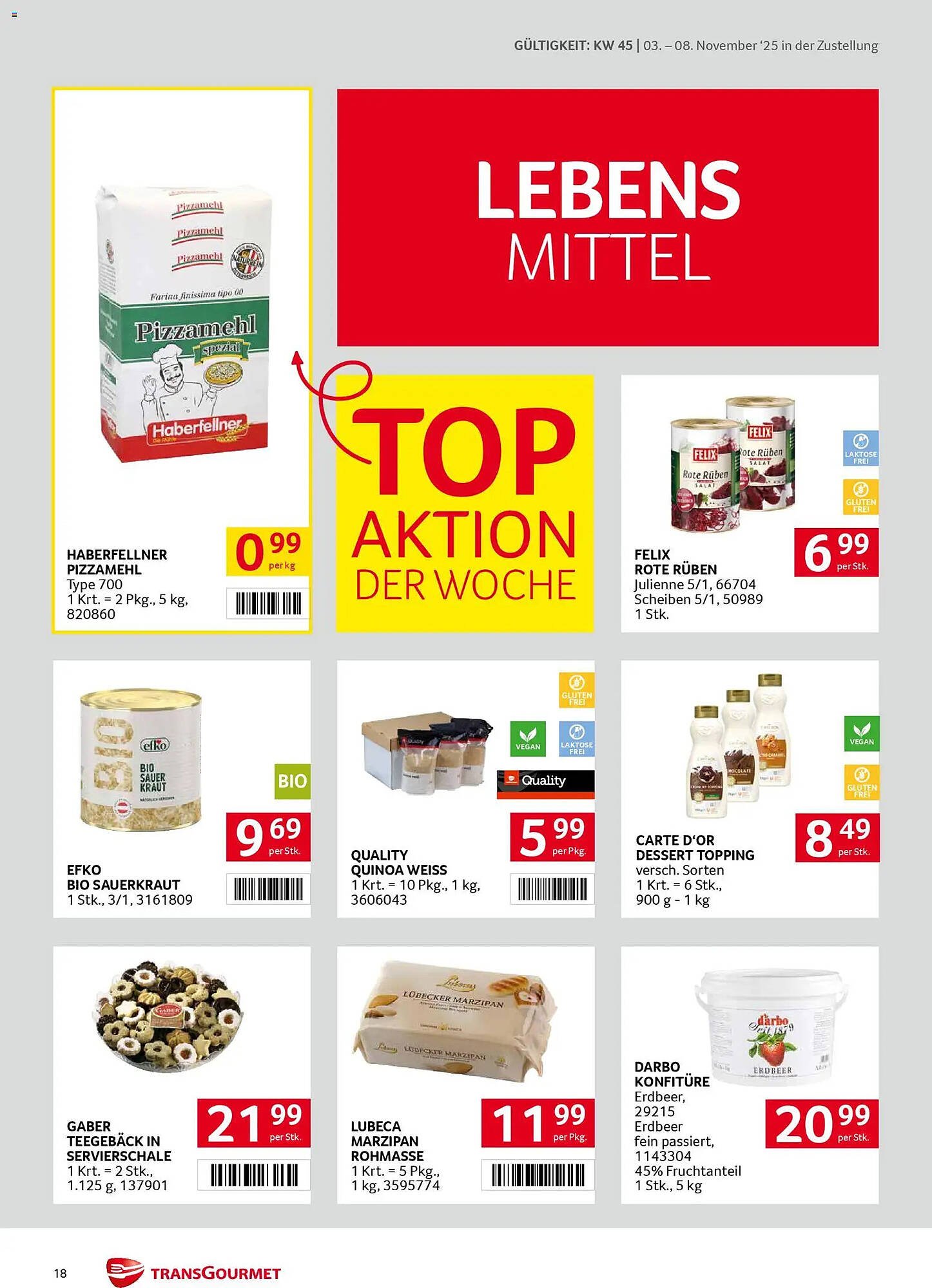 Transgourmet Flugblatt