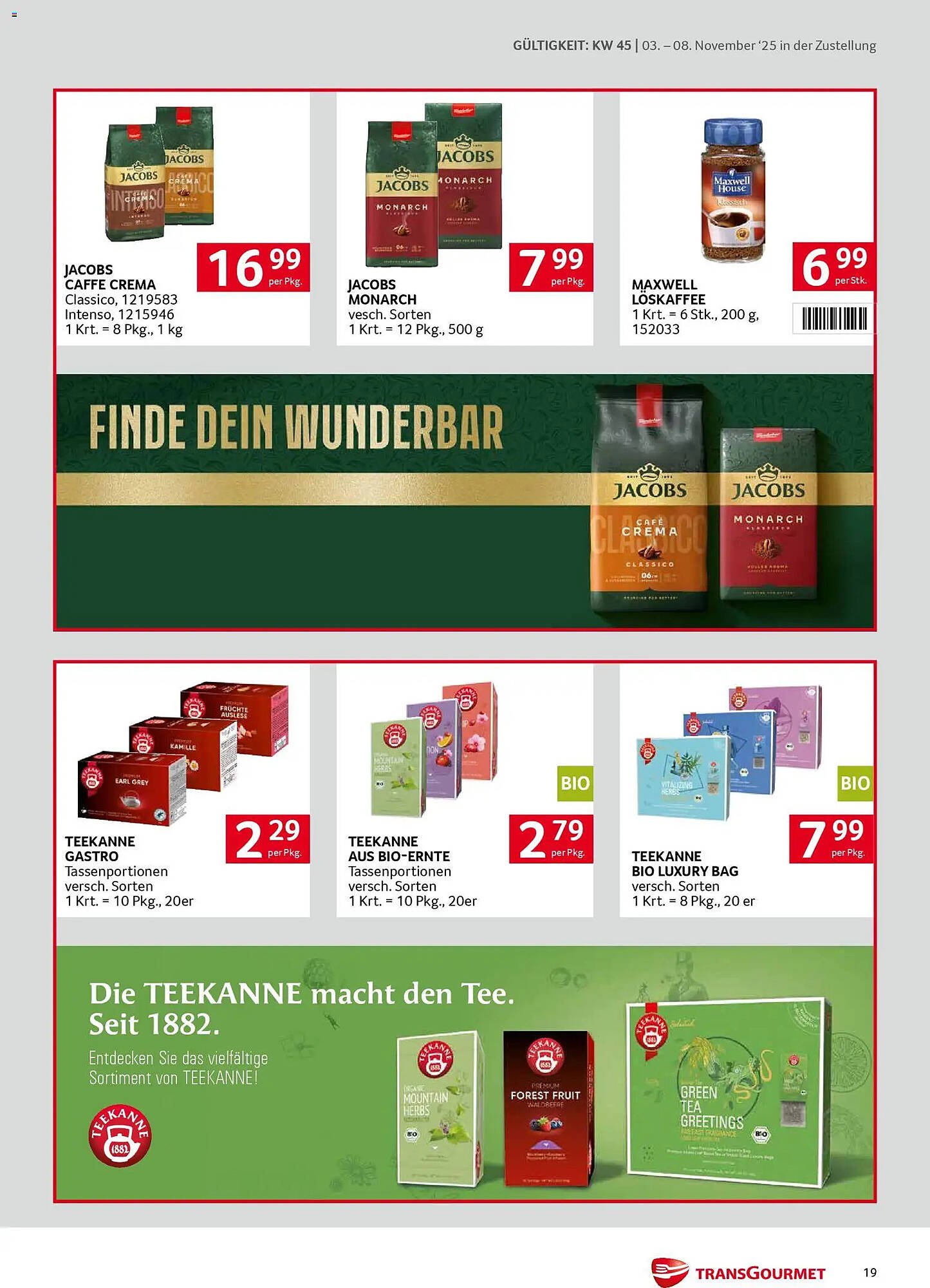 Transgourmet Flugblatt