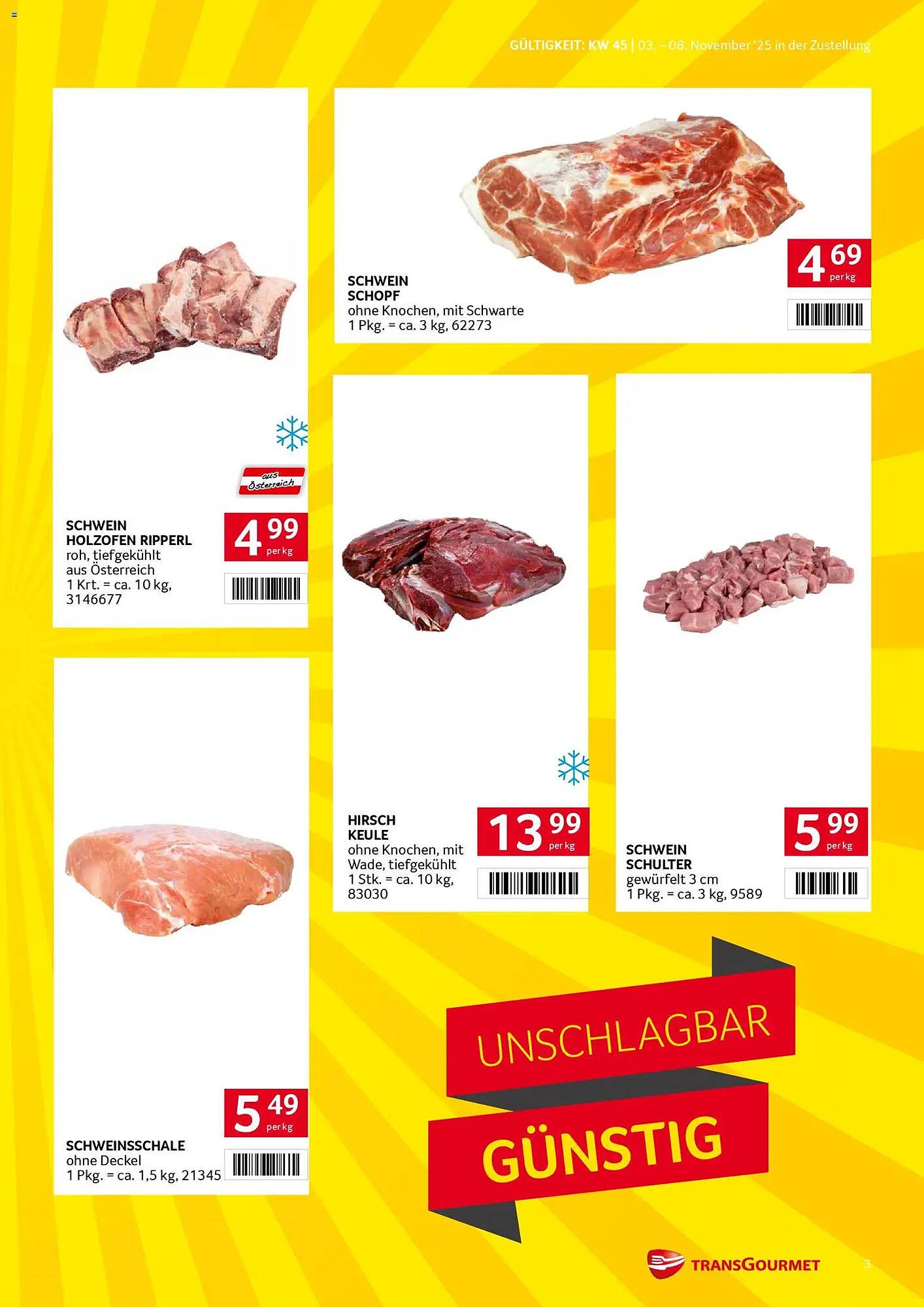 Transgourmet Flugblatt