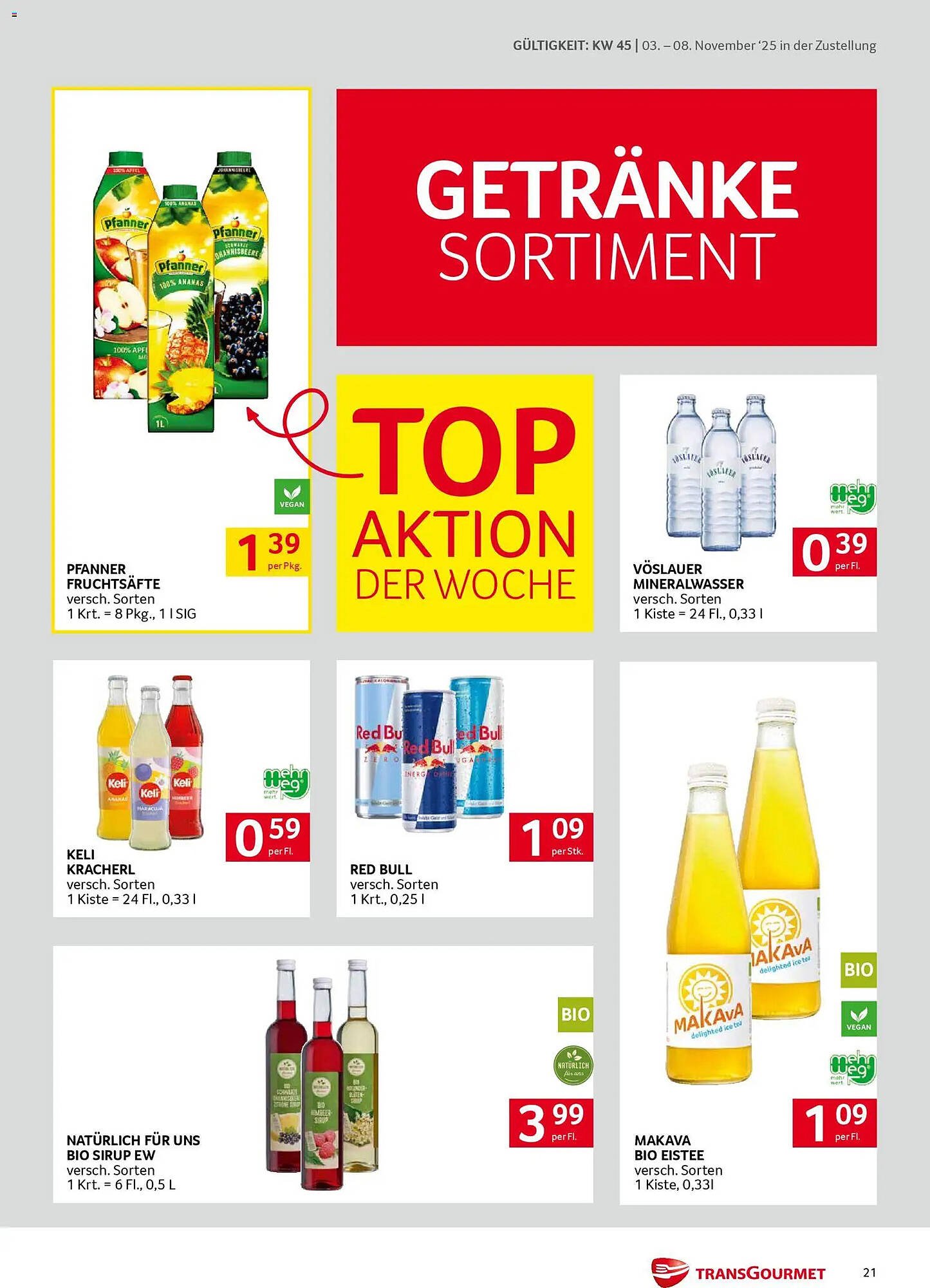 Transgourmet Flugblatt