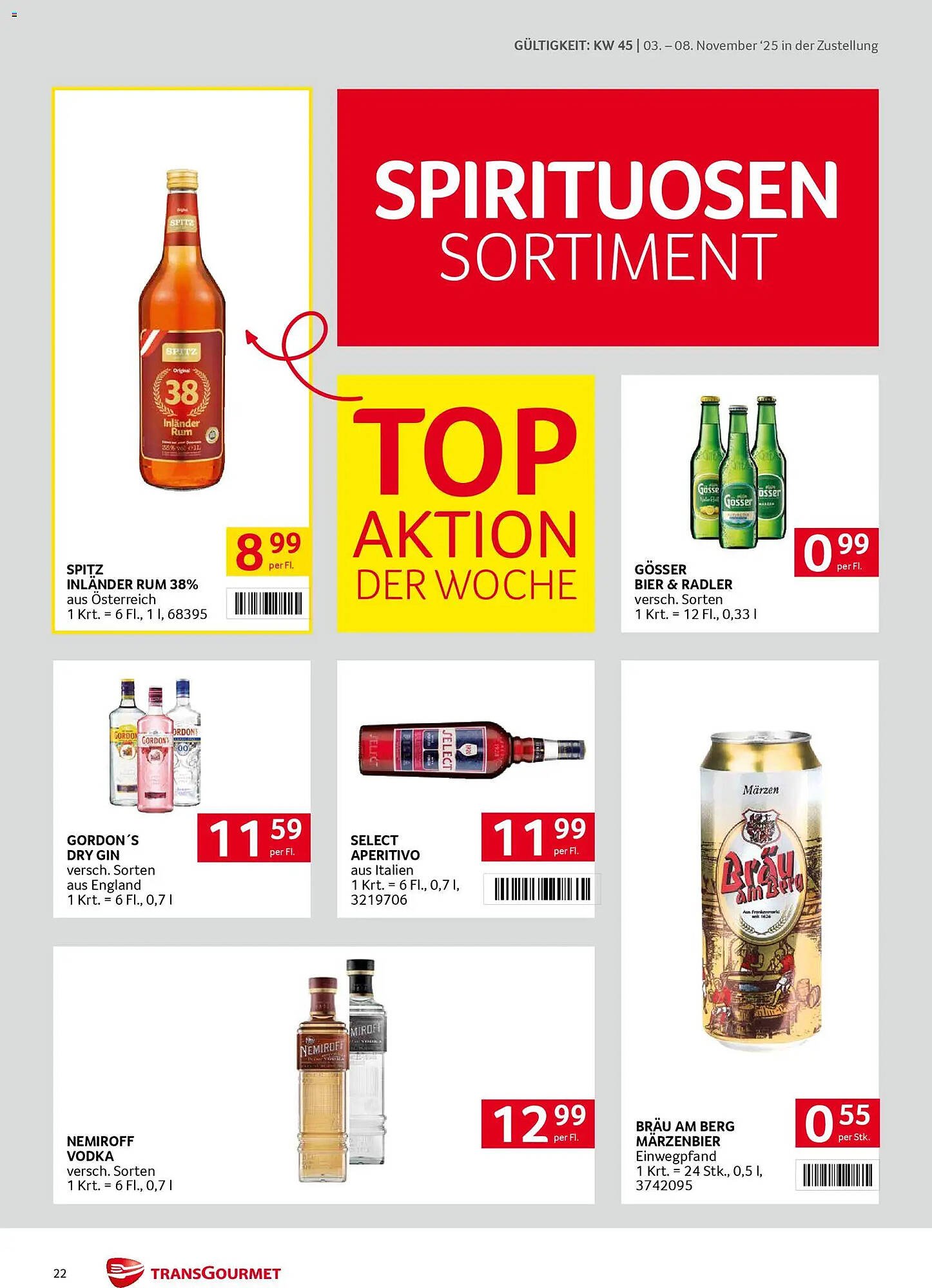 Transgourmet Flugblatt