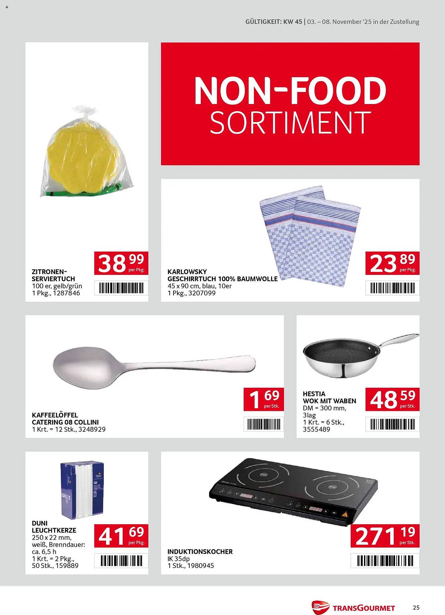 Transgourmet Flugblatt