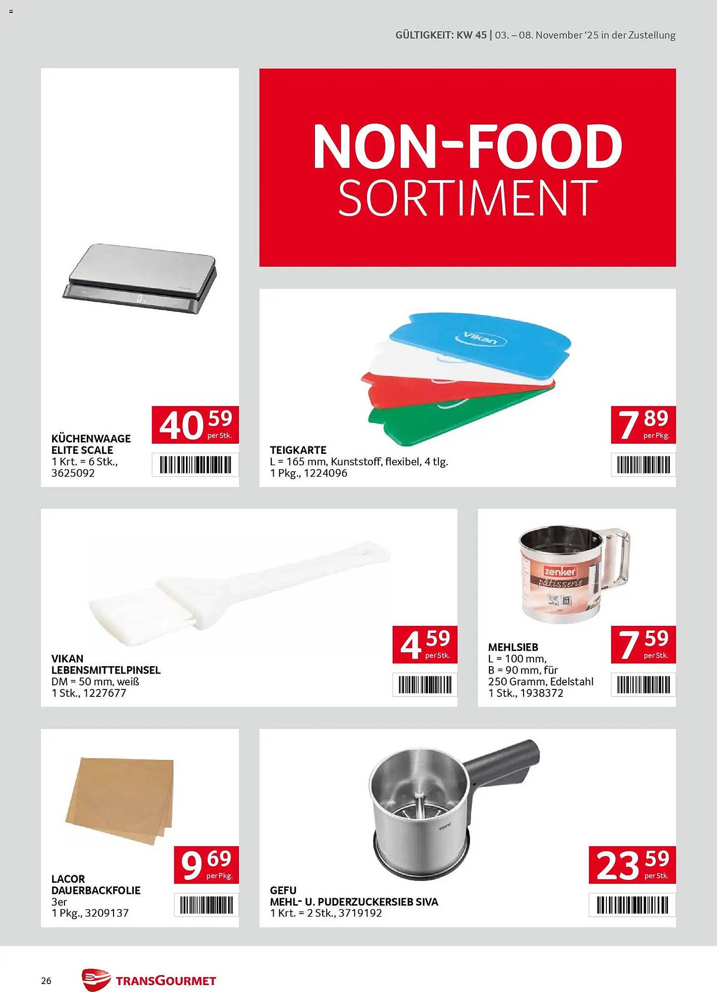 Transgourmet Flugblatt