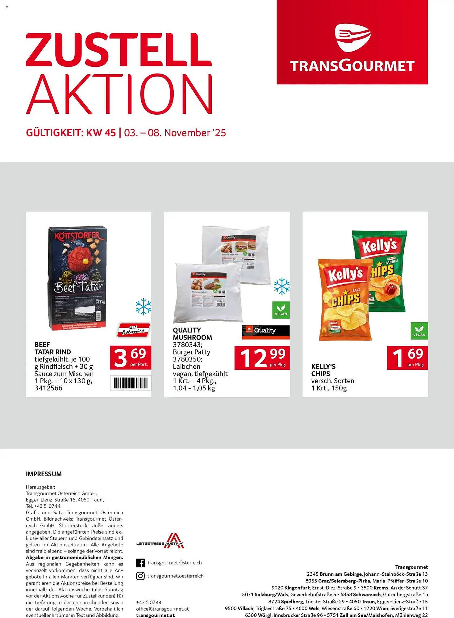 Transgourmet Flugblatt