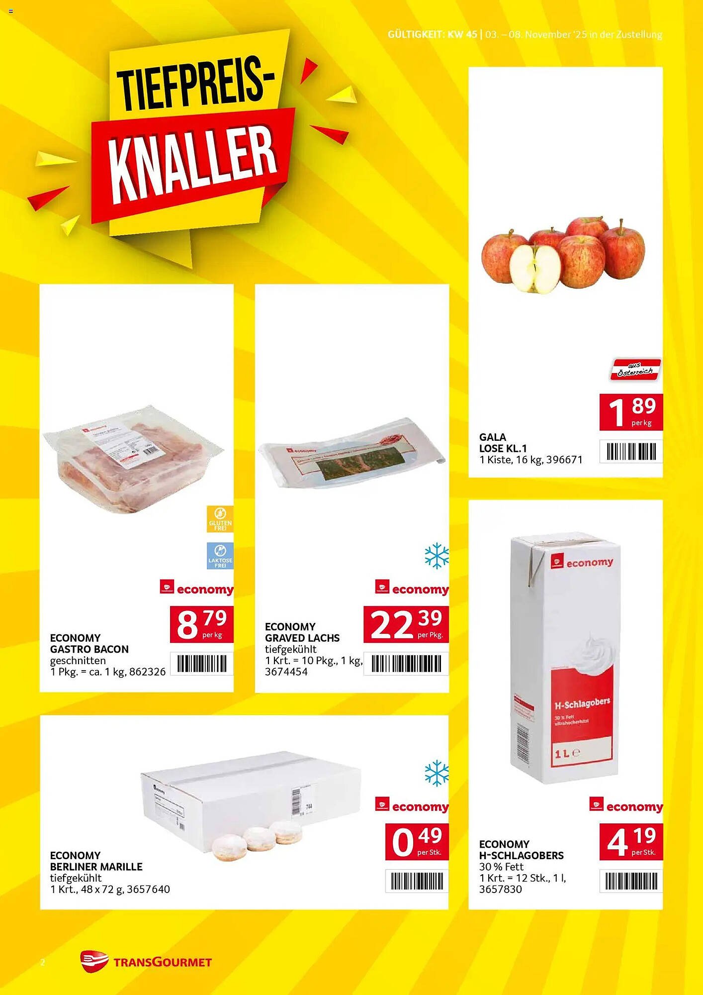 Transgourmet Flugblatt