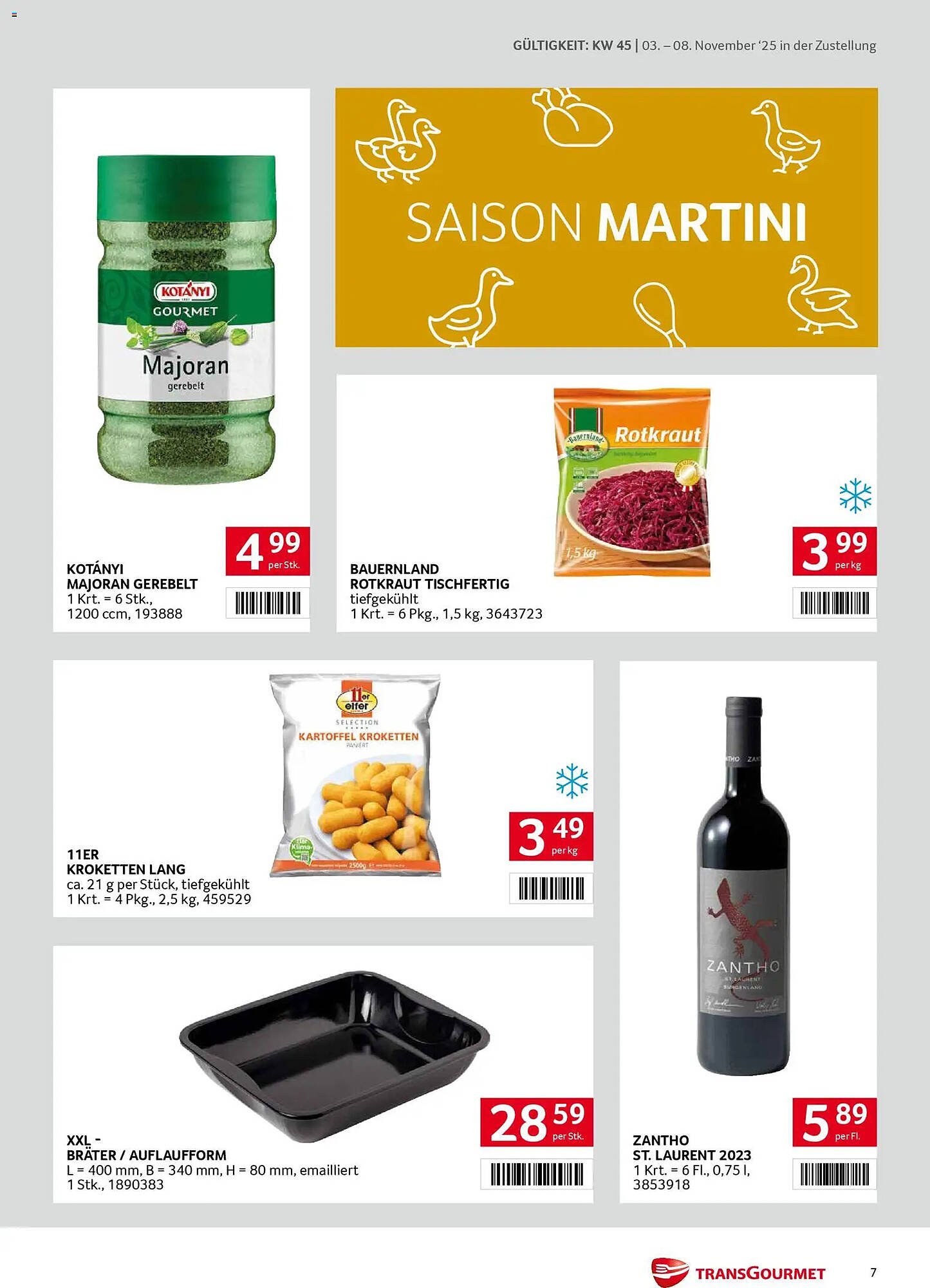 Transgourmet Flugblatt