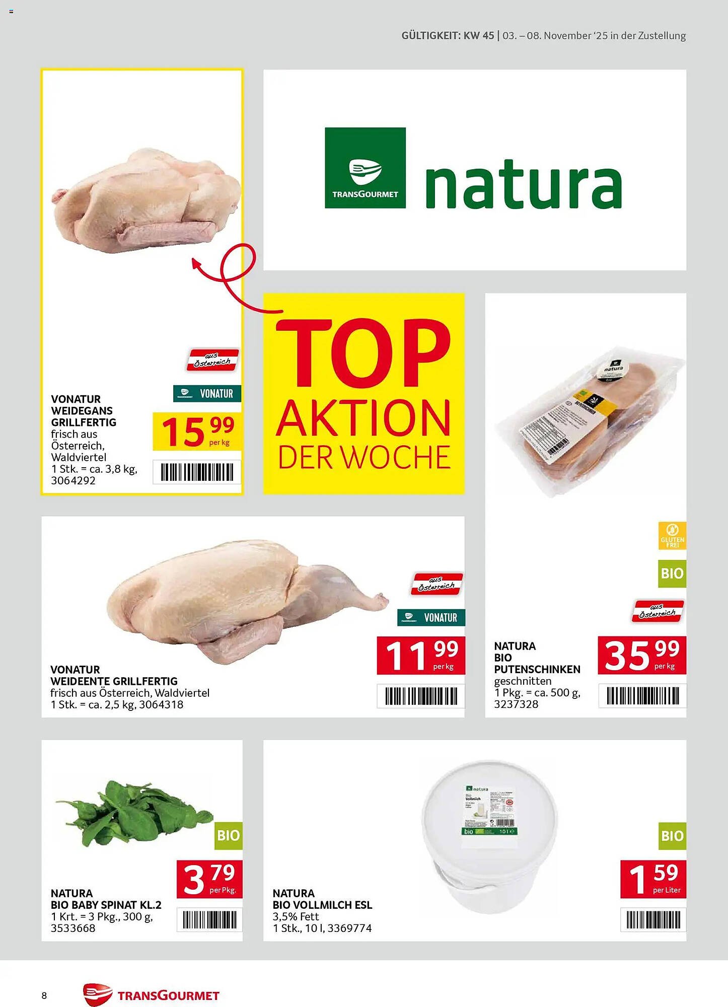 Transgourmet Flugblatt