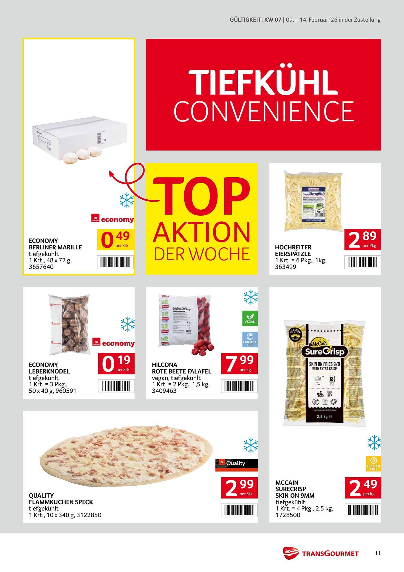 Transgourmet Flugblatt