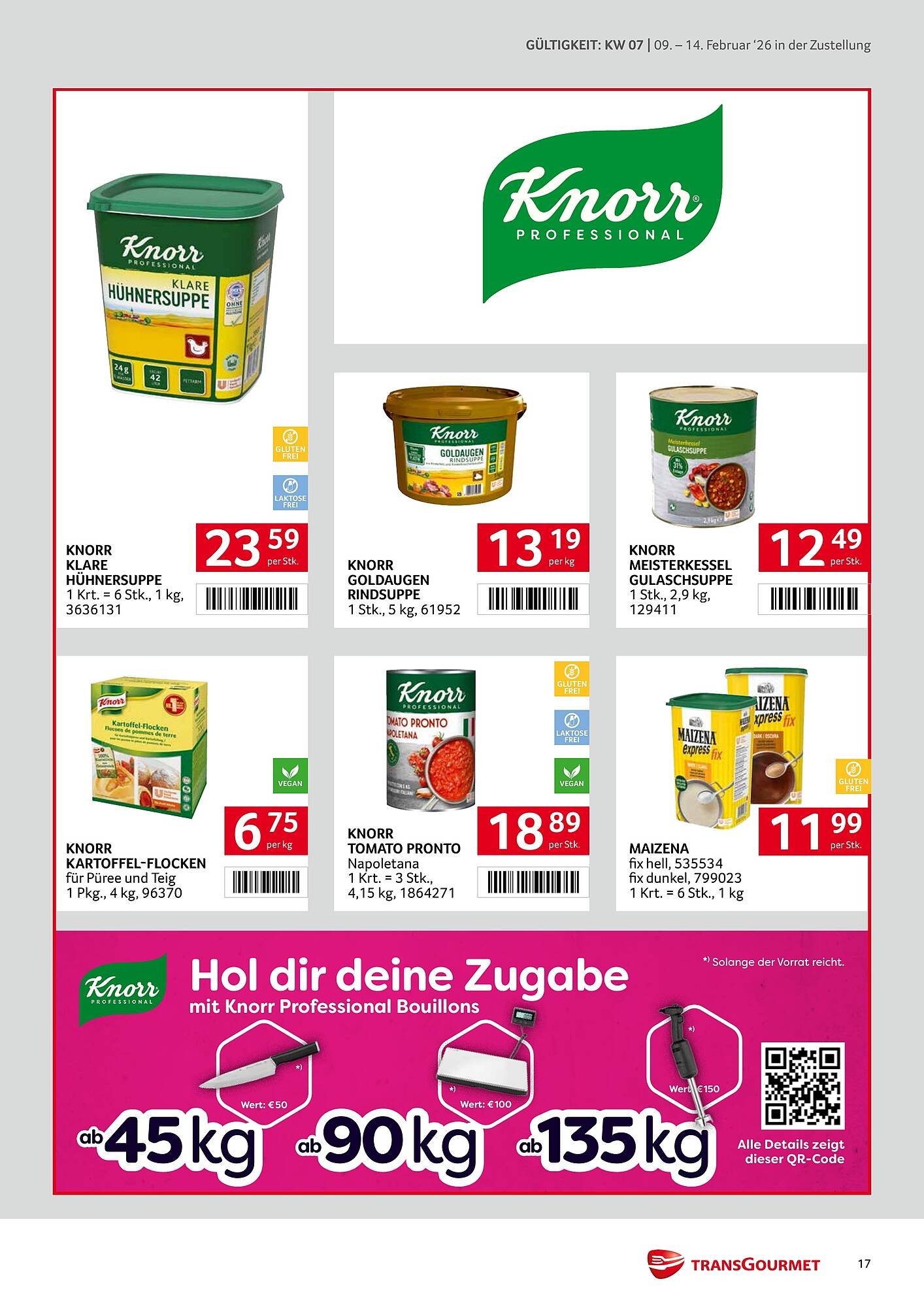 Transgourmet Flugblatt