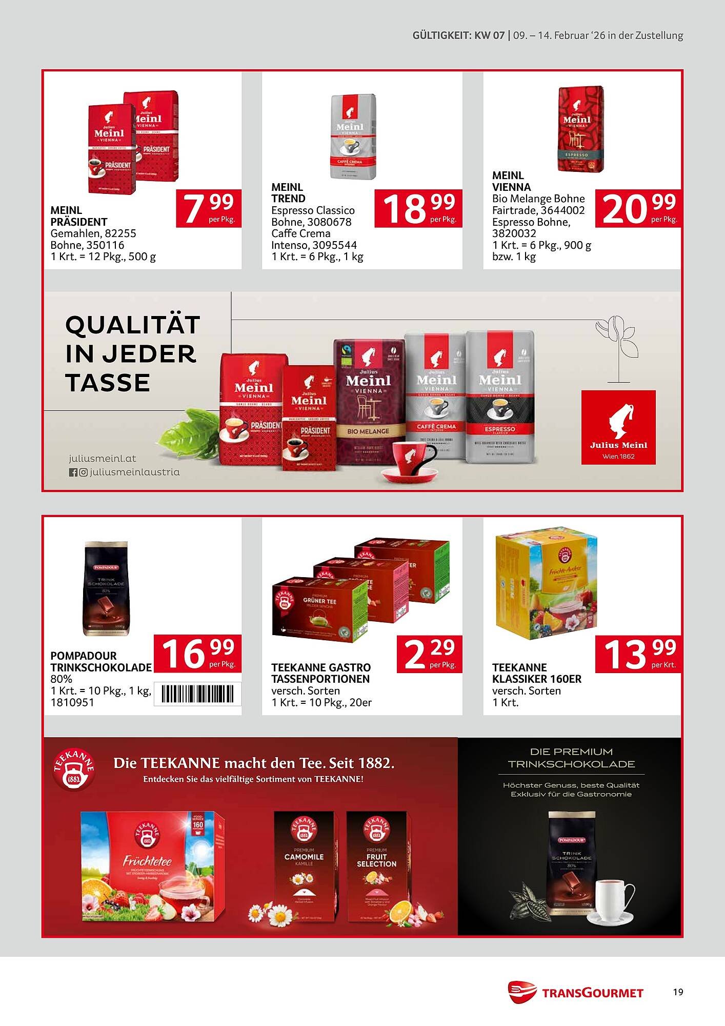 Transgourmet Flugblatt