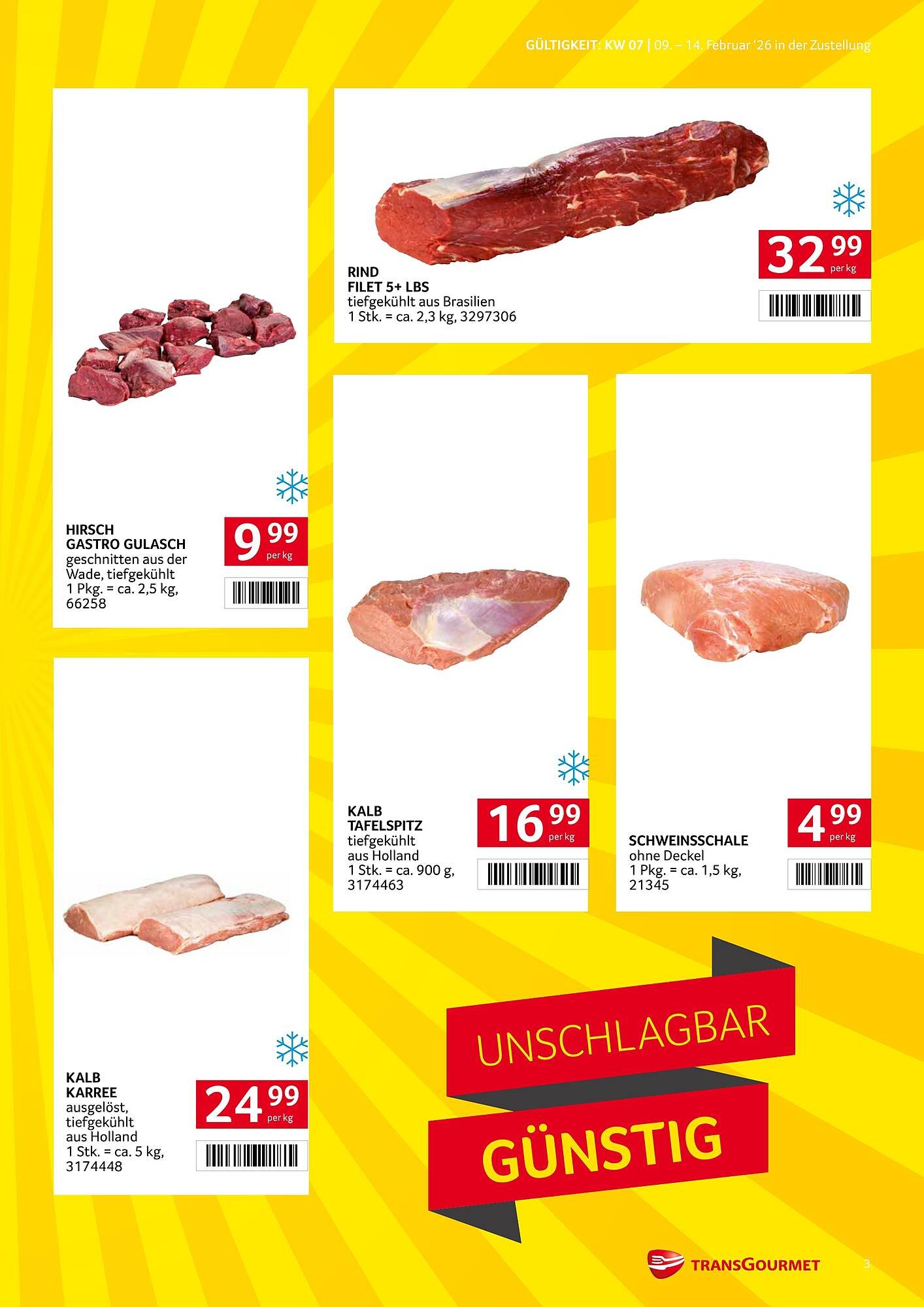 Transgourmet Flugblatt