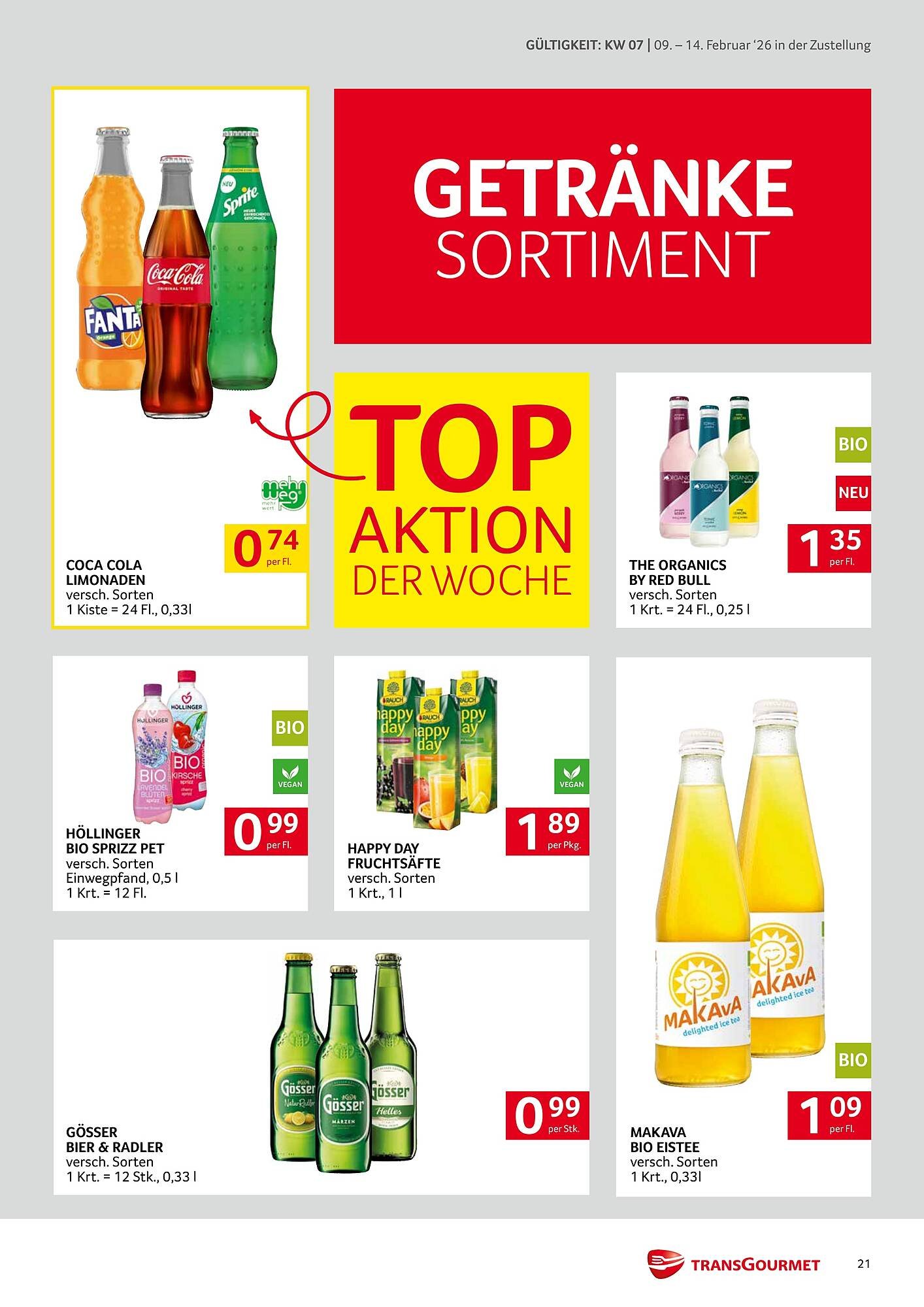 Transgourmet Flugblatt