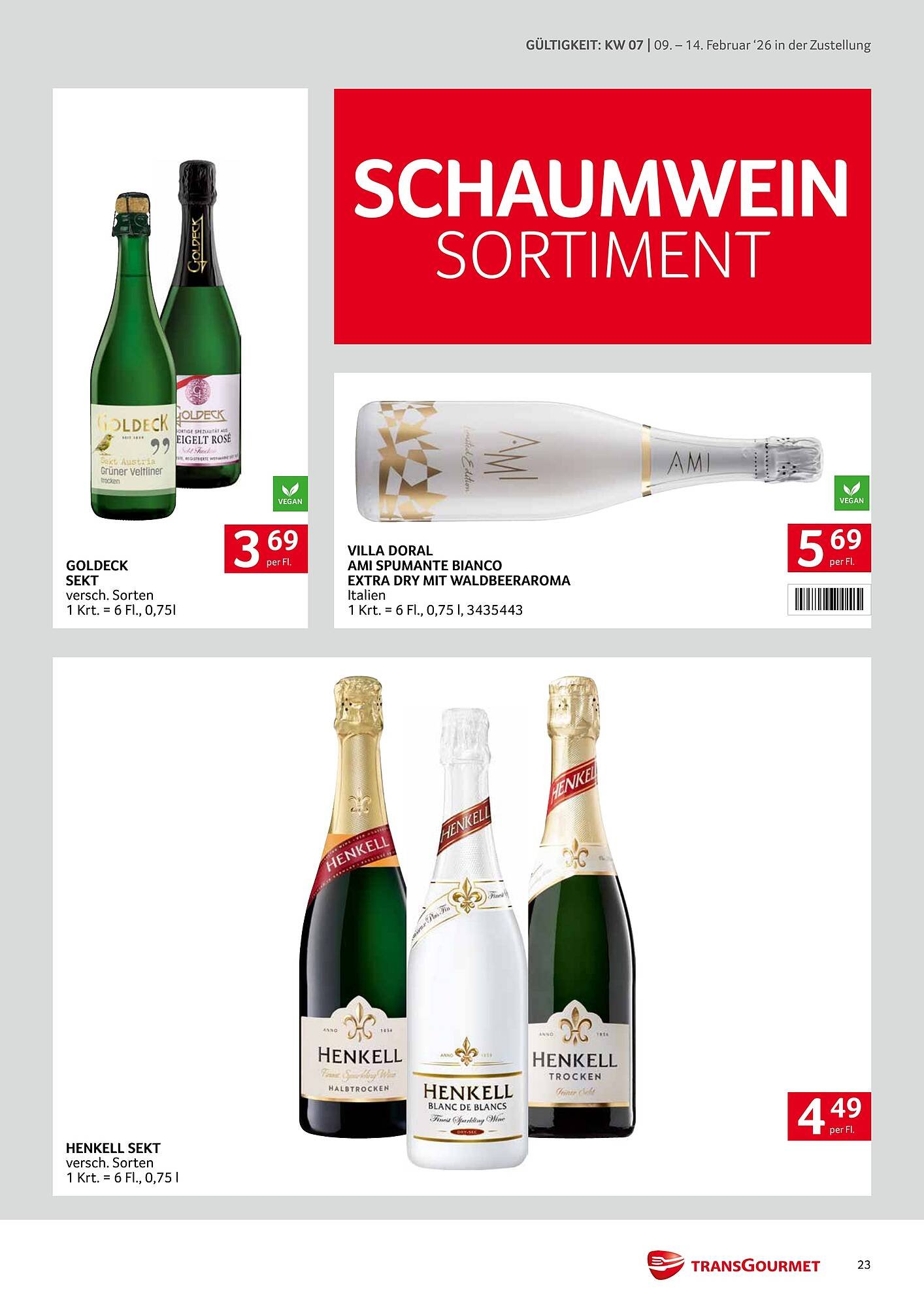 Transgourmet Flugblatt