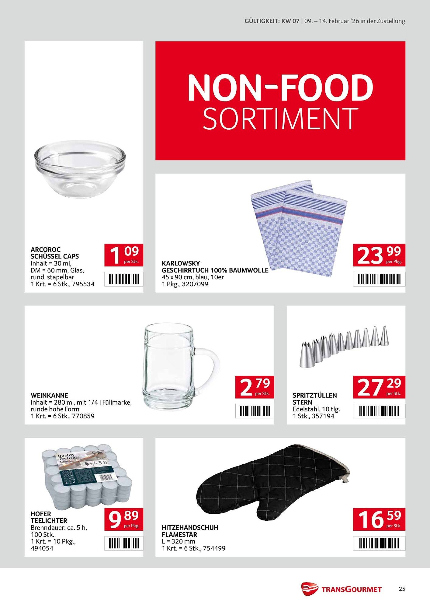 Transgourmet Flugblatt