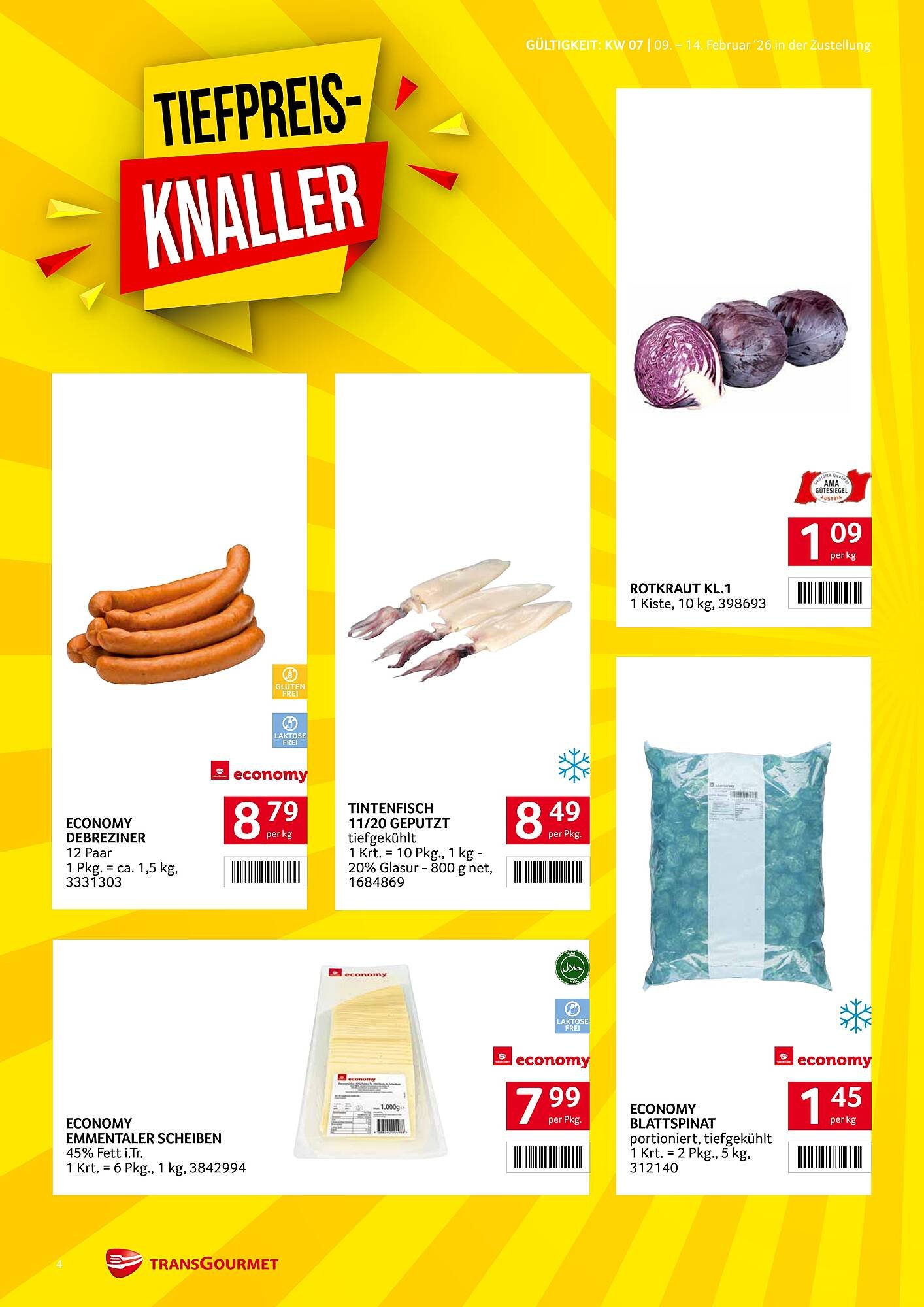 Transgourmet Flugblatt