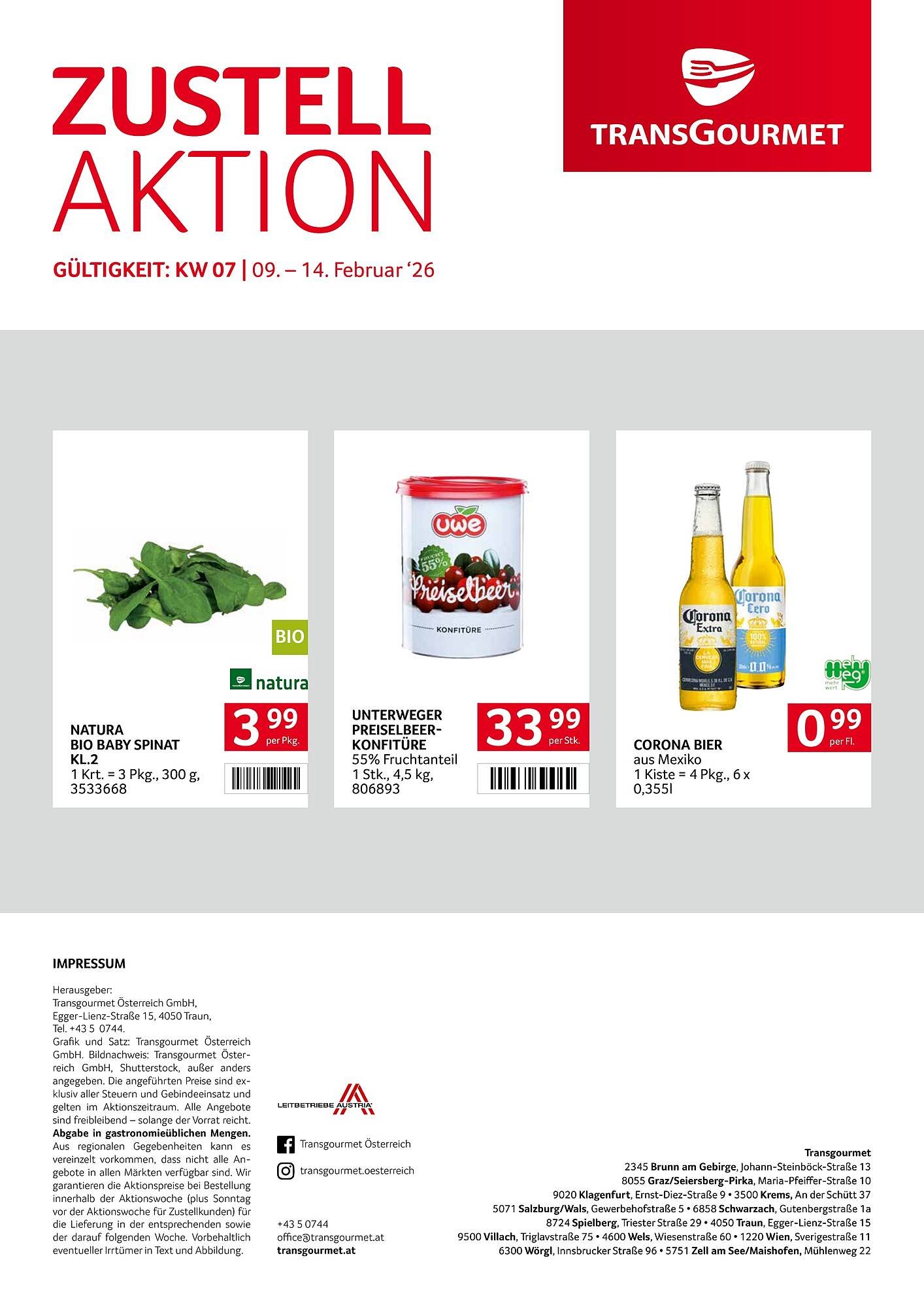 Transgourmet Flugblatt