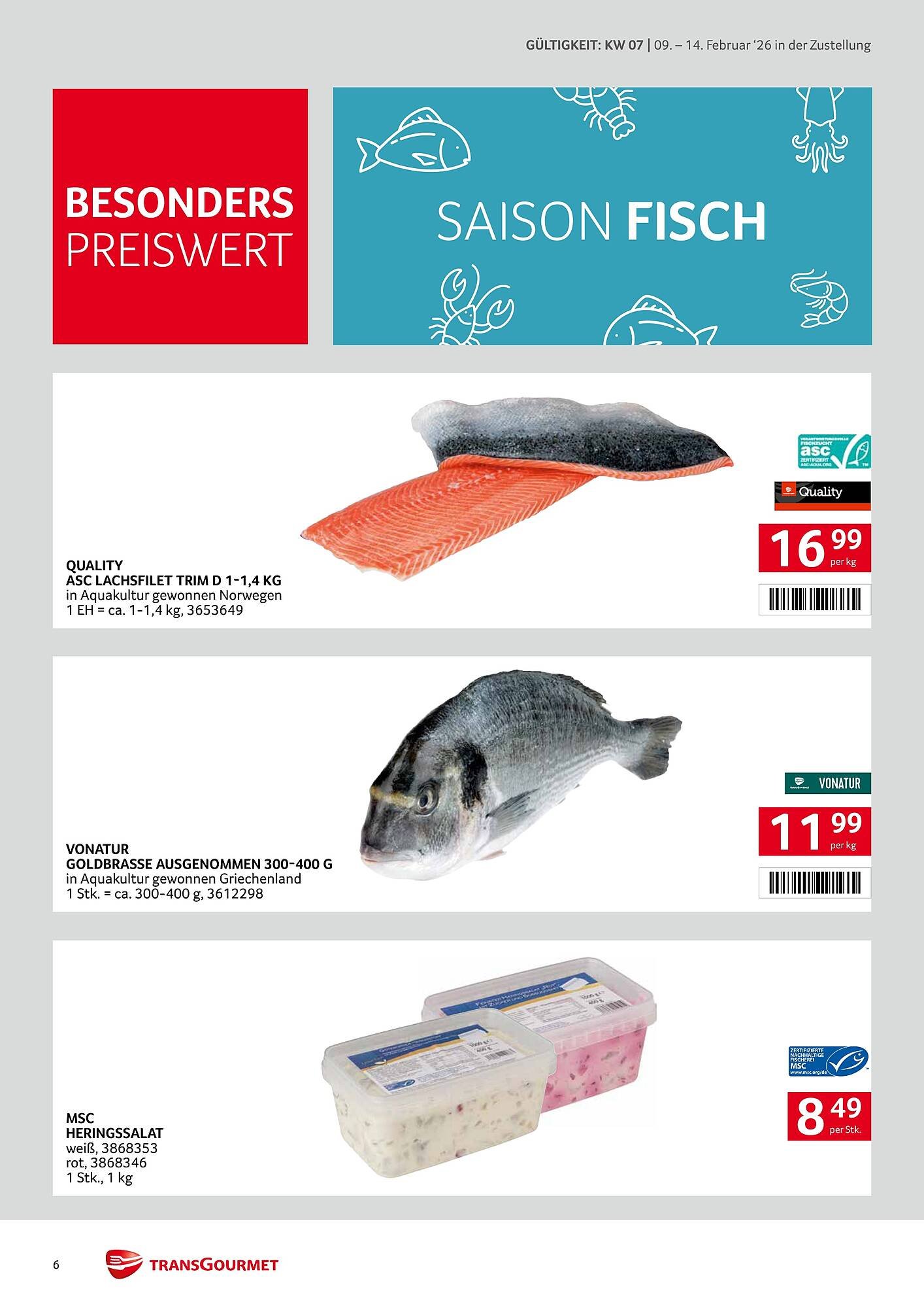 Transgourmet Flugblatt