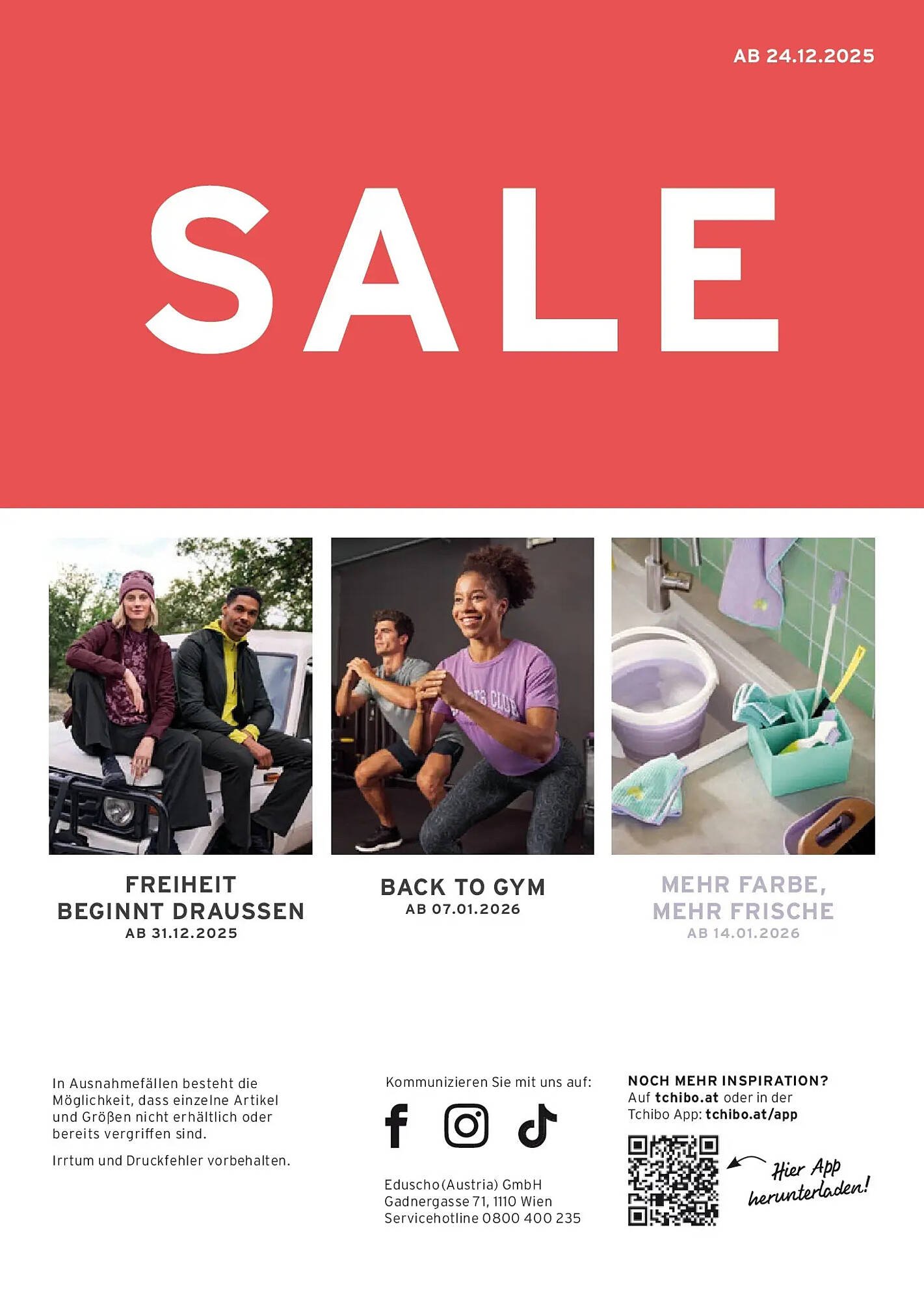 Tchibo Eduscho Flugblatt