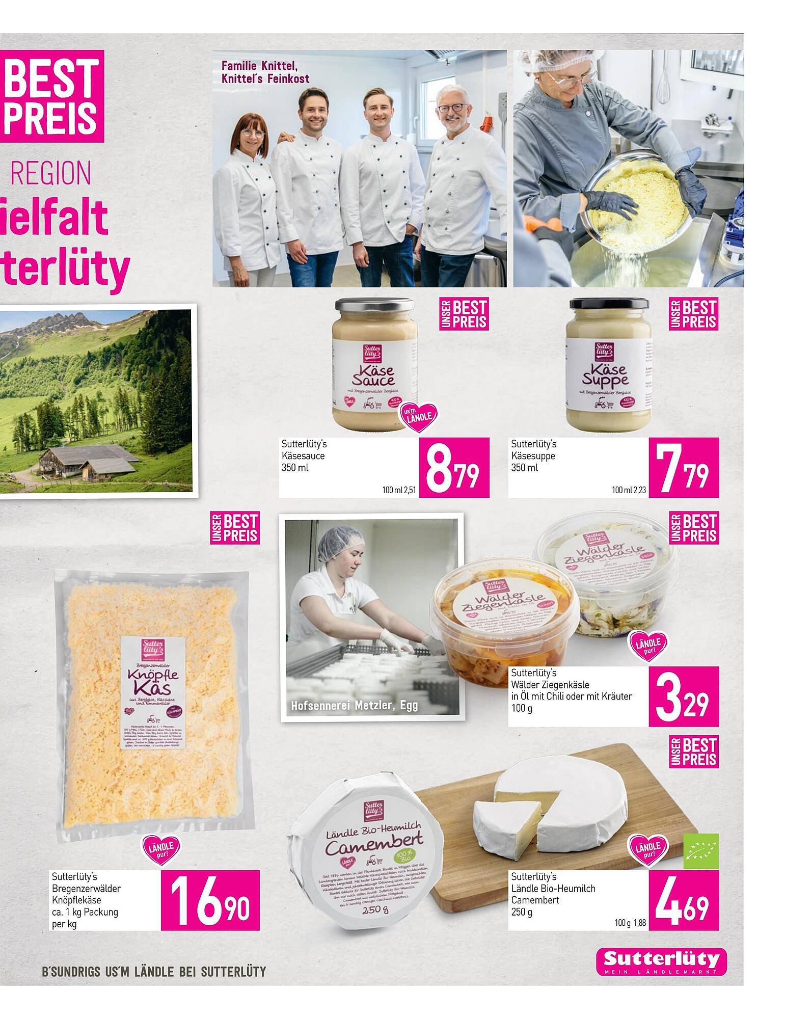 Sutterlüty Flugblatt