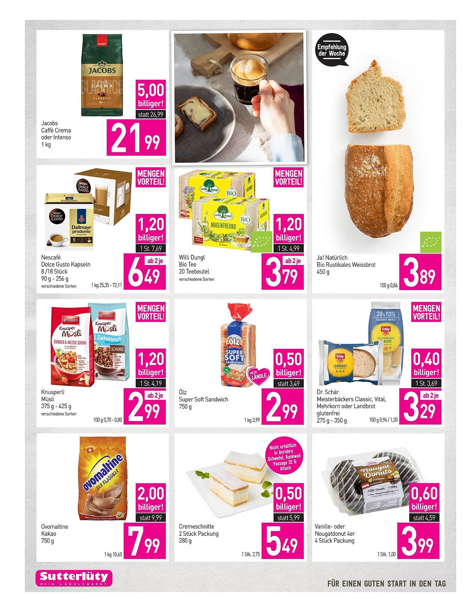 Sutterlüty Flugblatt