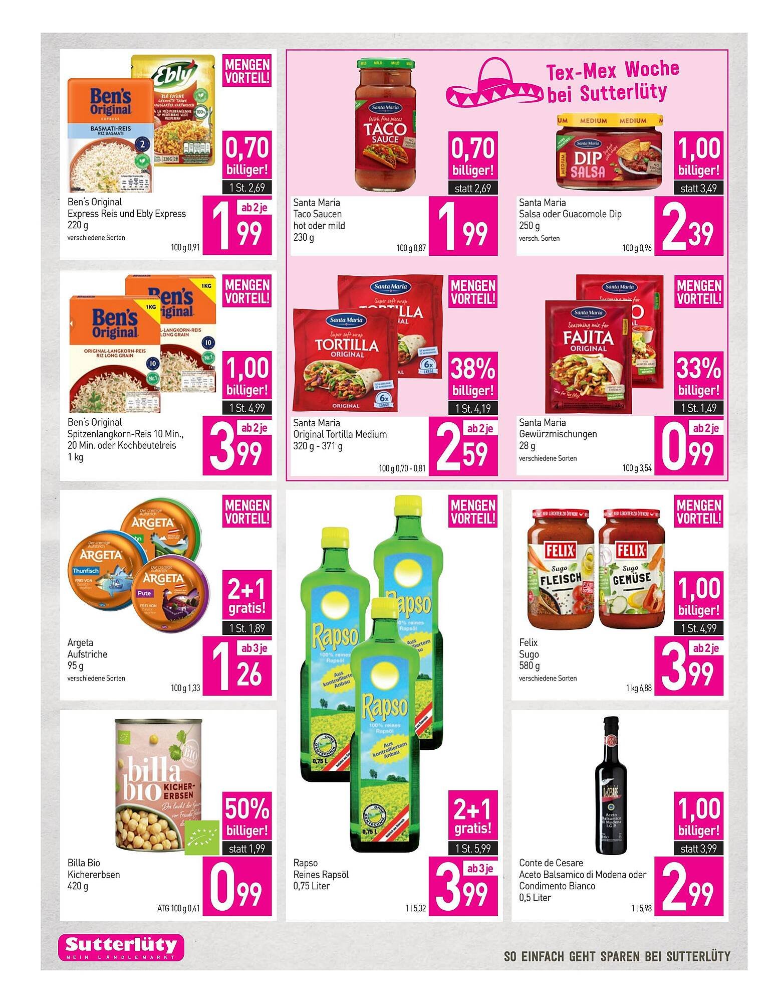 Sutterlüty Flugblatt