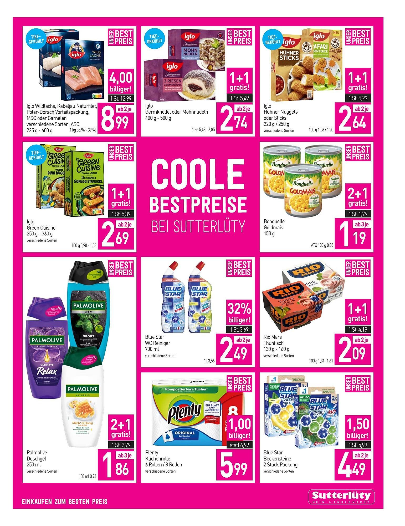 Sutterlüty Flugblatt