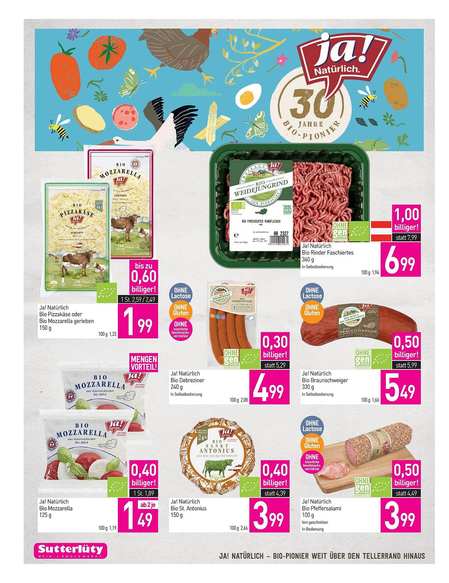 Sutterlüty Flugblatt