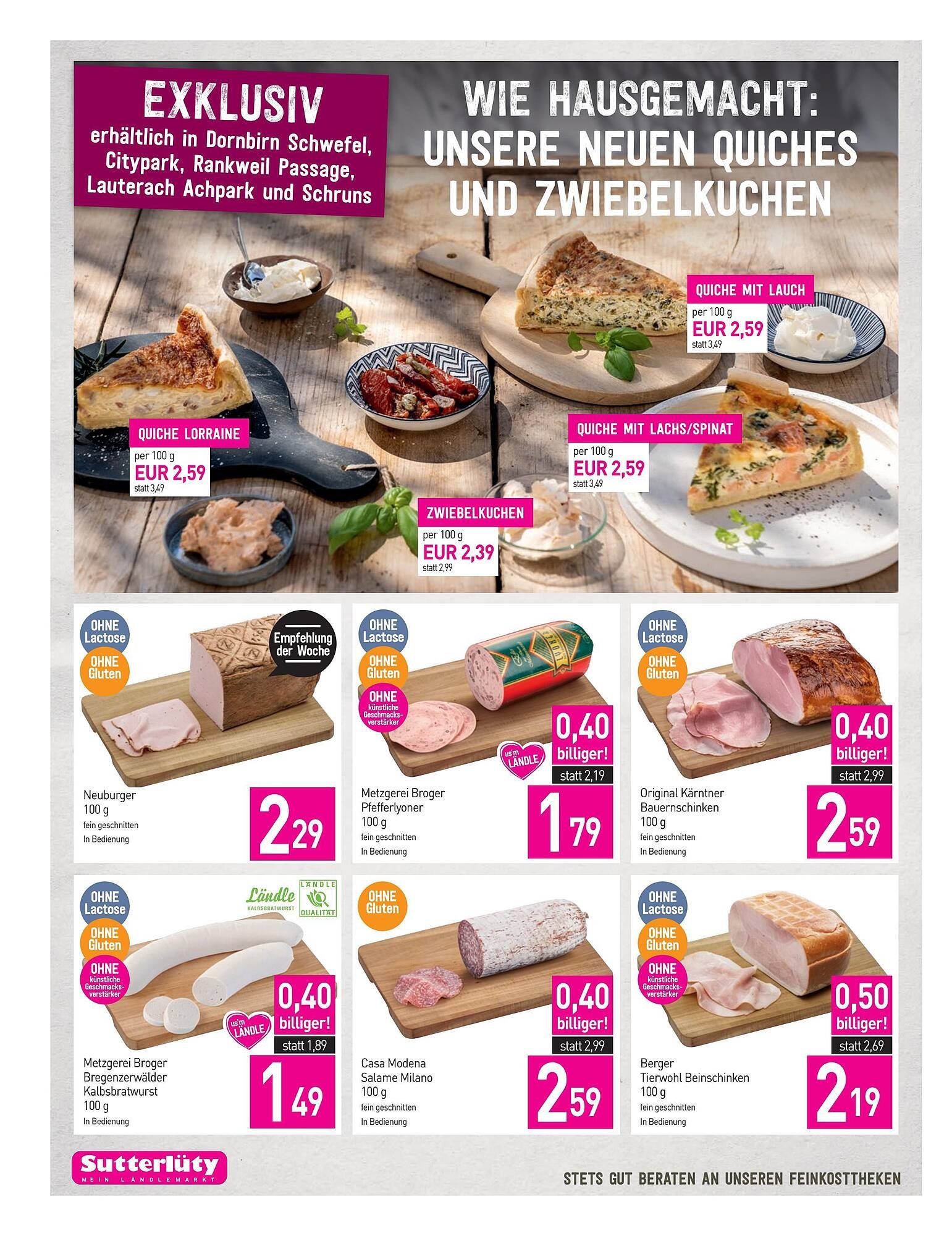 Sutterlüty Flugblatt