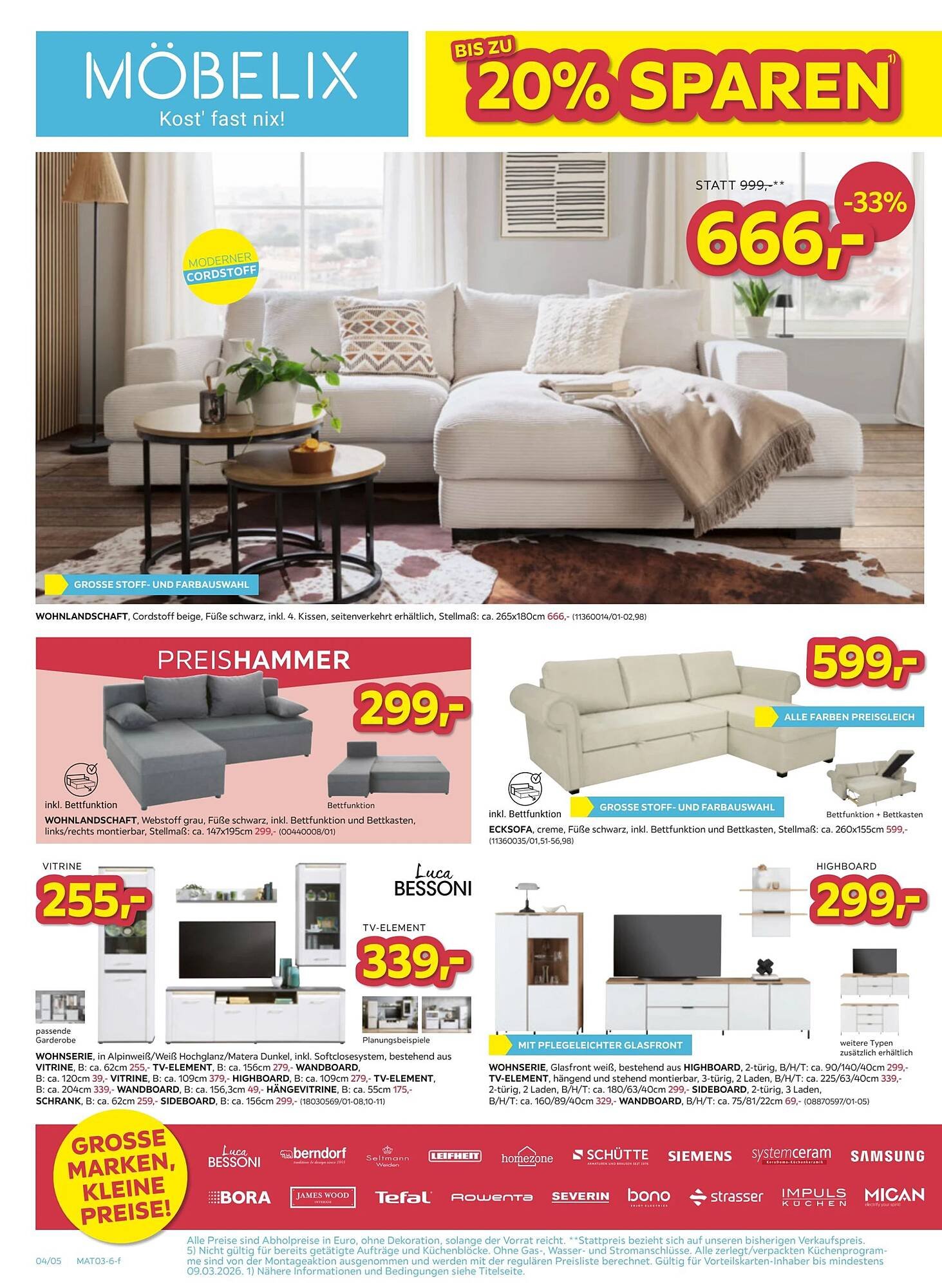 Möbelix Prospekt