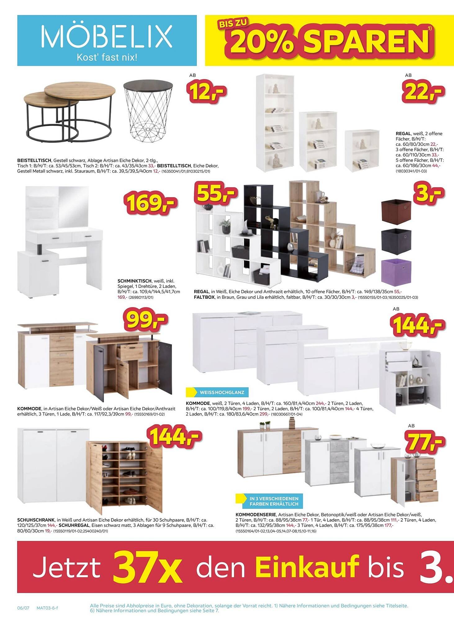 Möbelix Prospekt