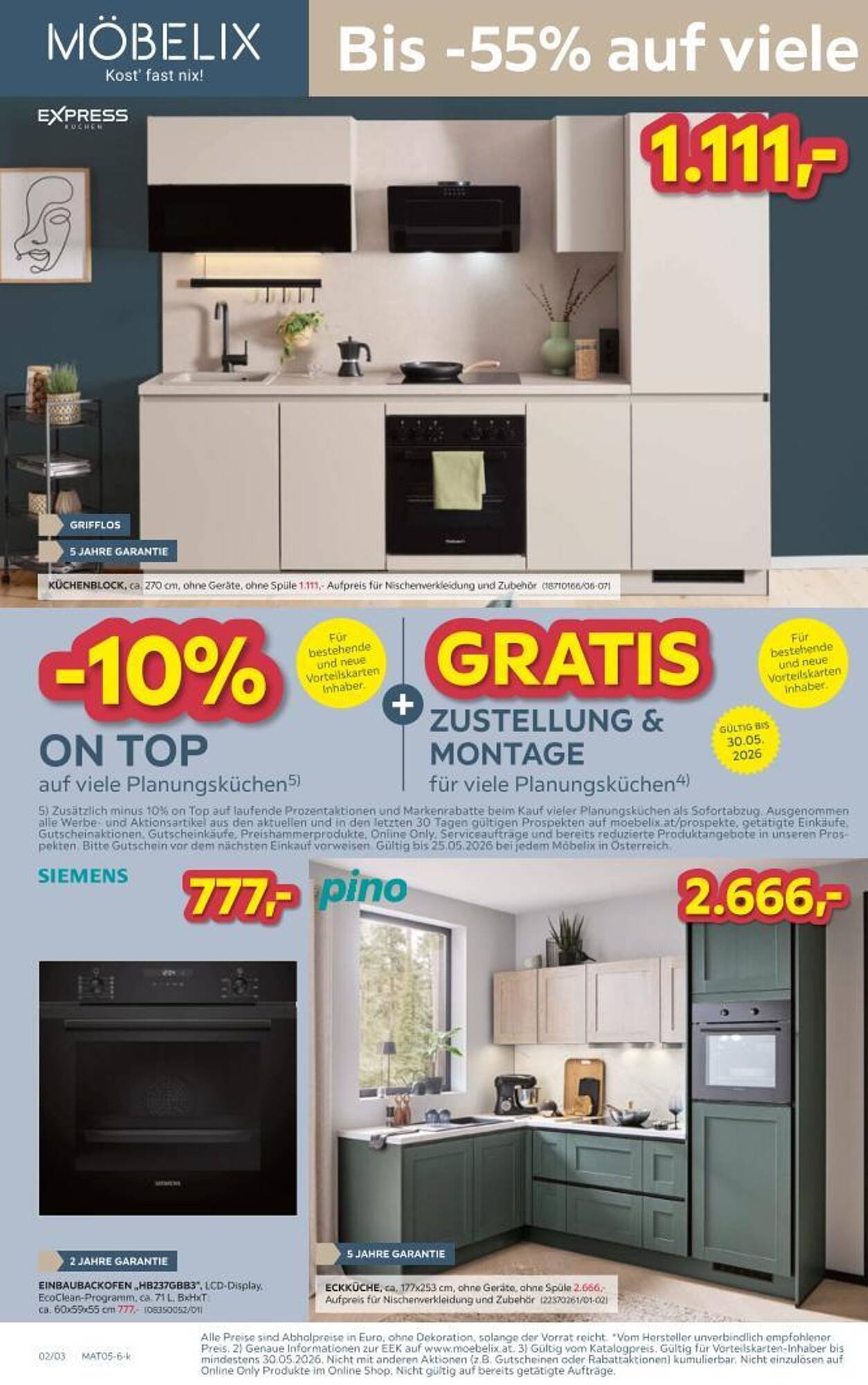 Möbelix Prospekt