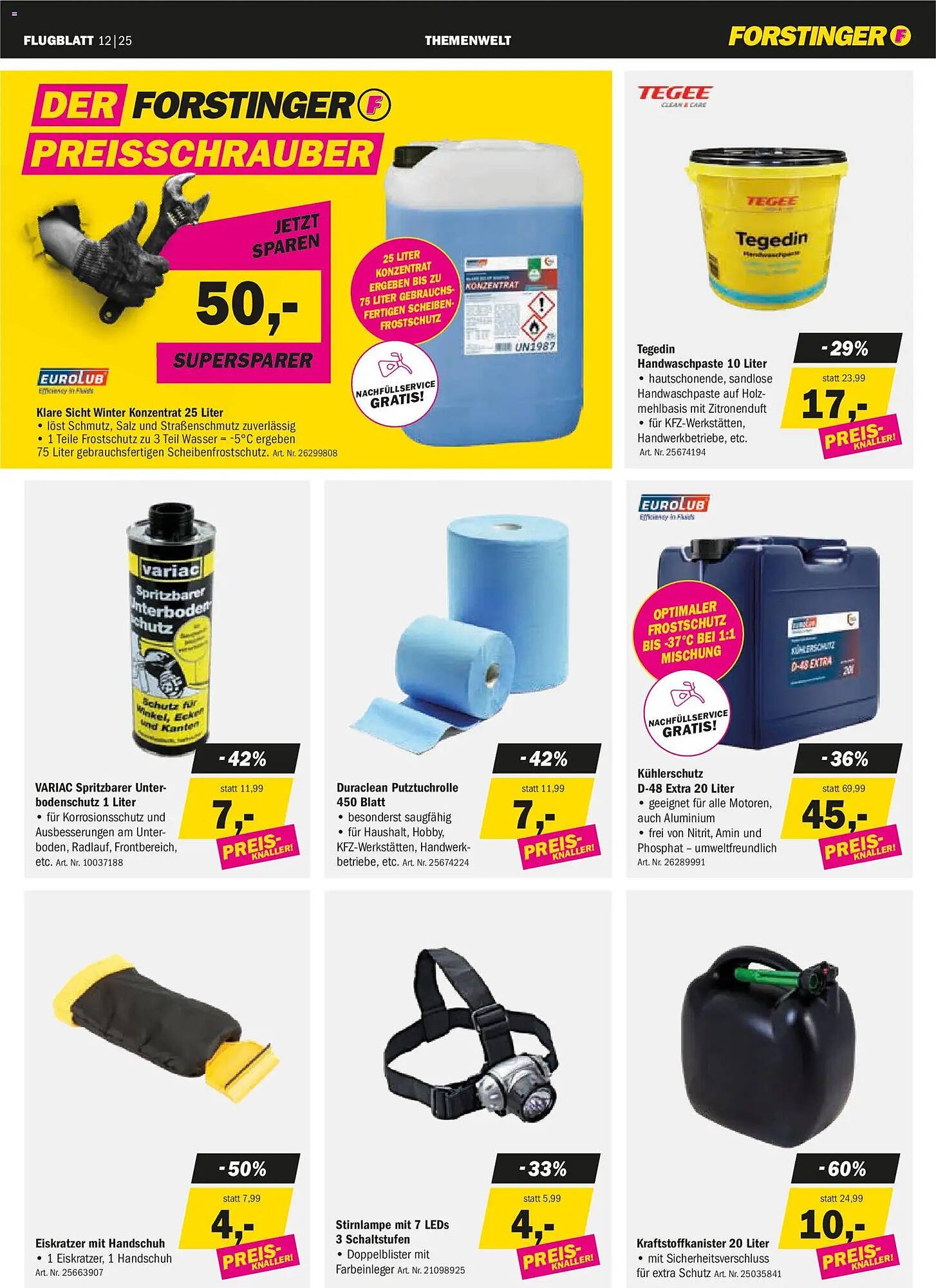 Forstinger Flugblatt (2025-12-17 - 2026-01-10) | 9