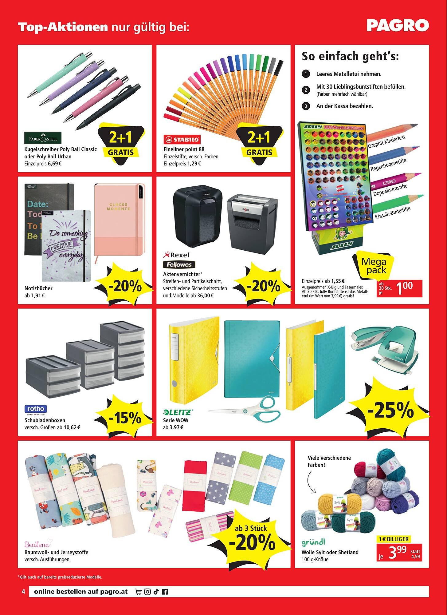Pagro Diskont Flugblatt