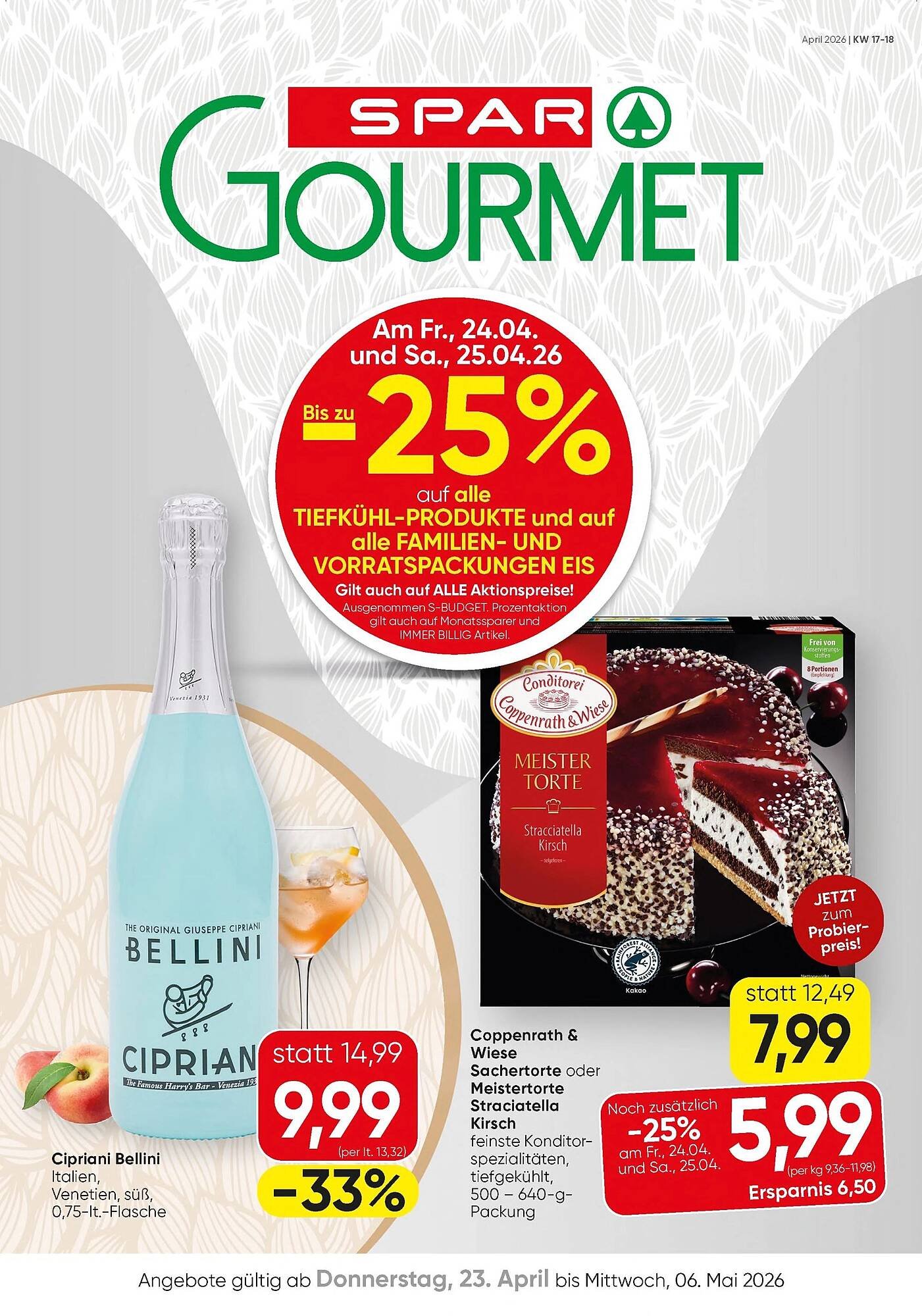 SPAR Gourmet Flugblatt